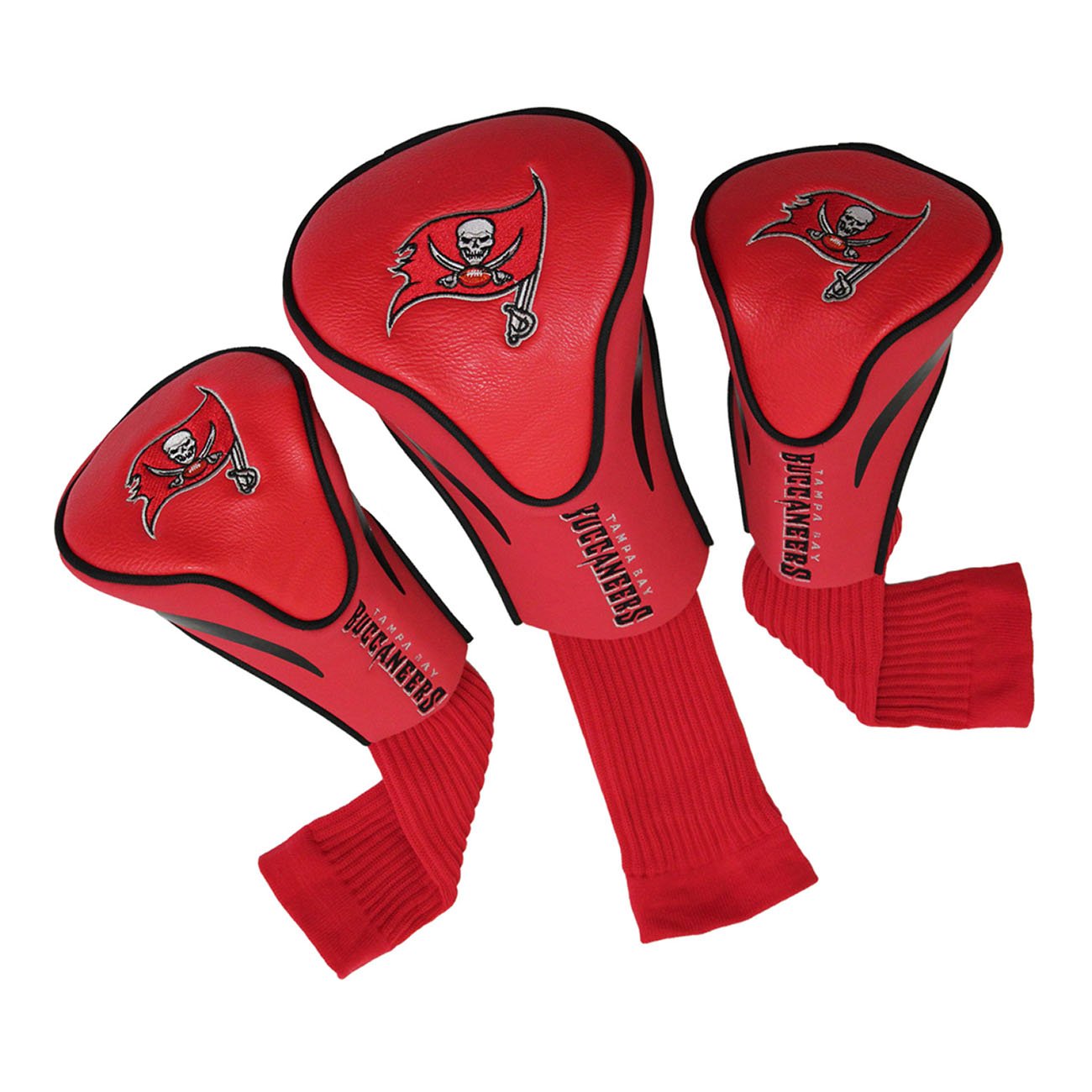 Team Golf NFL Numbered 1, 3, & X, Fits Oversized Drivers, Utility, Rescue & Fairway Clubs, Velour Lined for Extra Club Protection