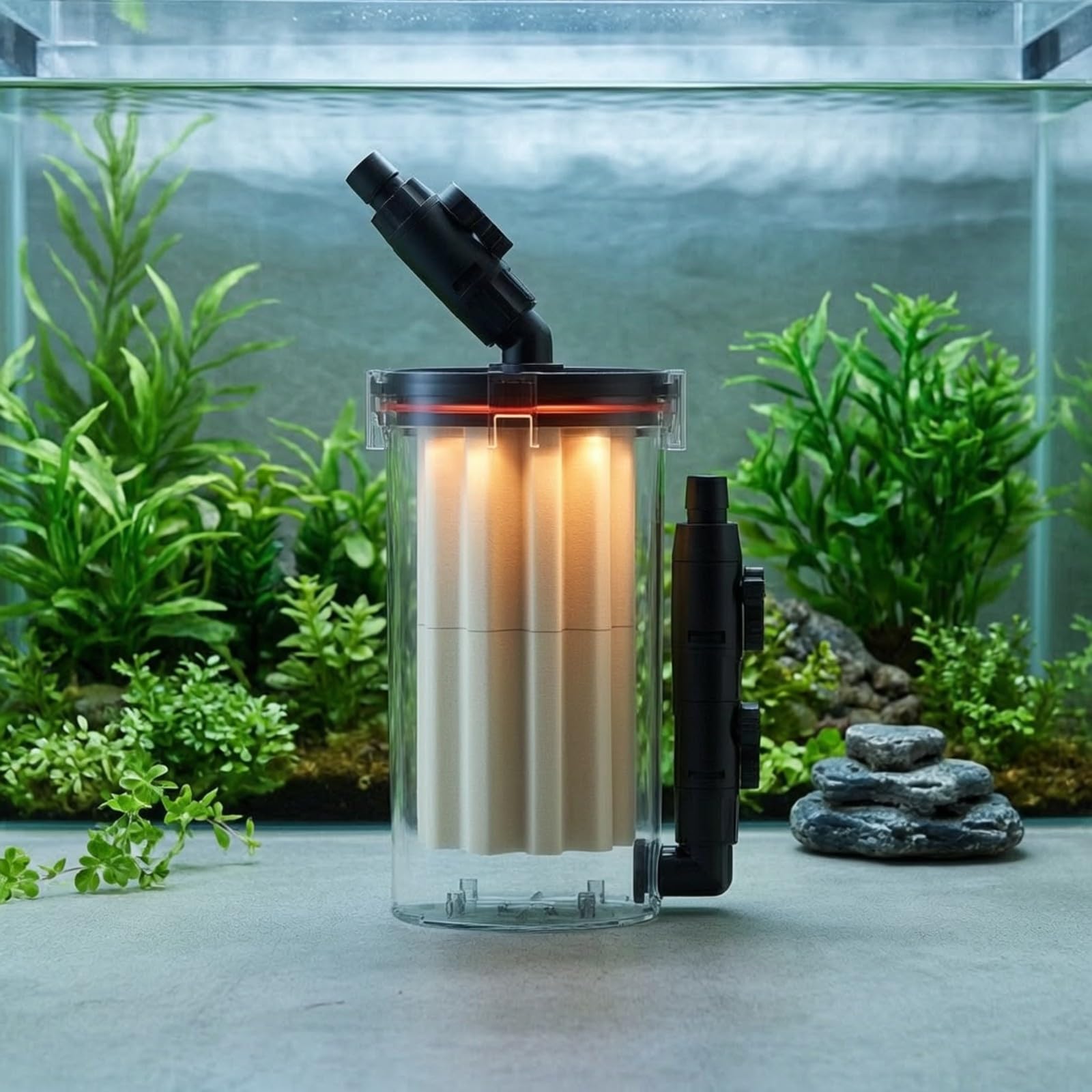Gralara Filtro Exrior Vaso Exrno | Prefiltro con pósito, Prefiltro Vaso, para s, Prefiltro No 2