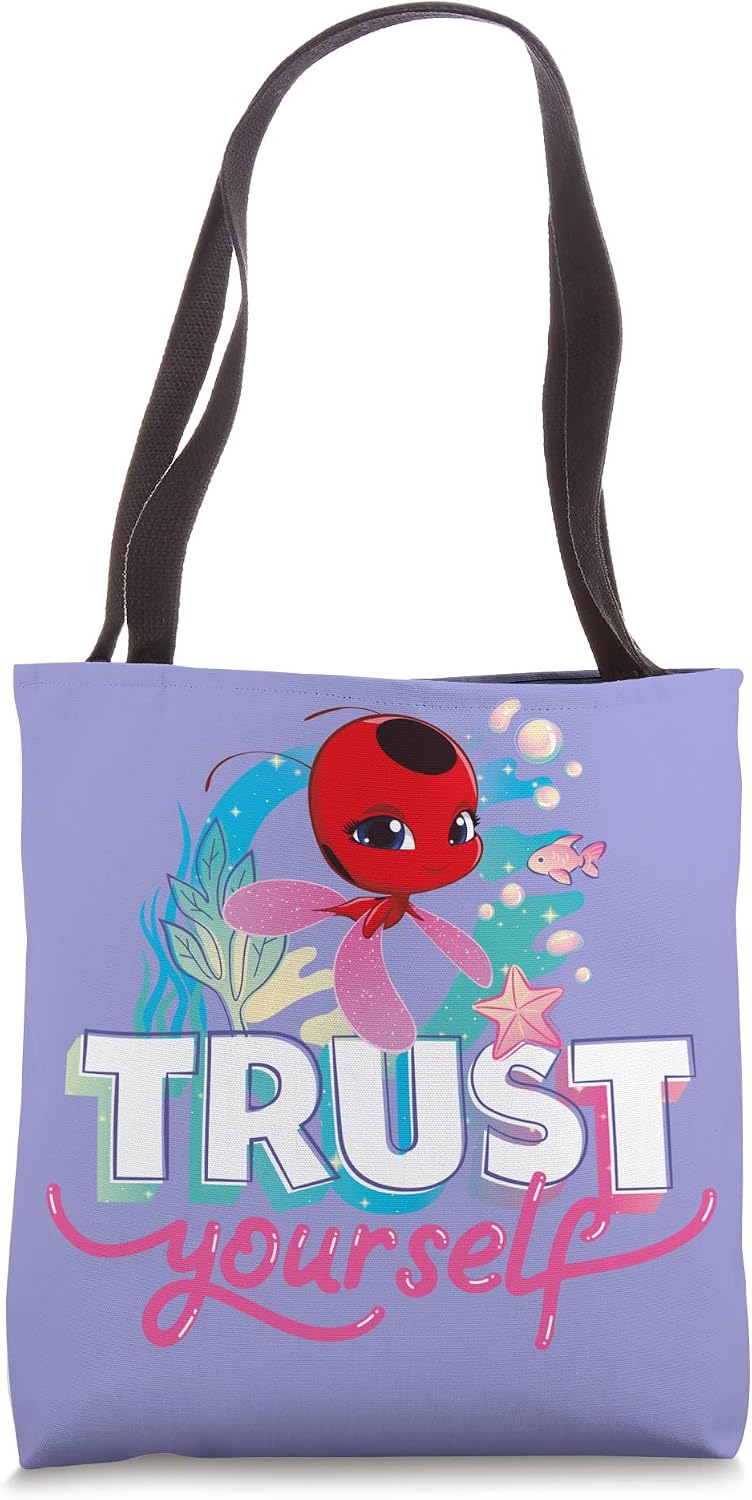 Miraculous Ladybug Aqua Tikki Trust Yourself Tote Bag