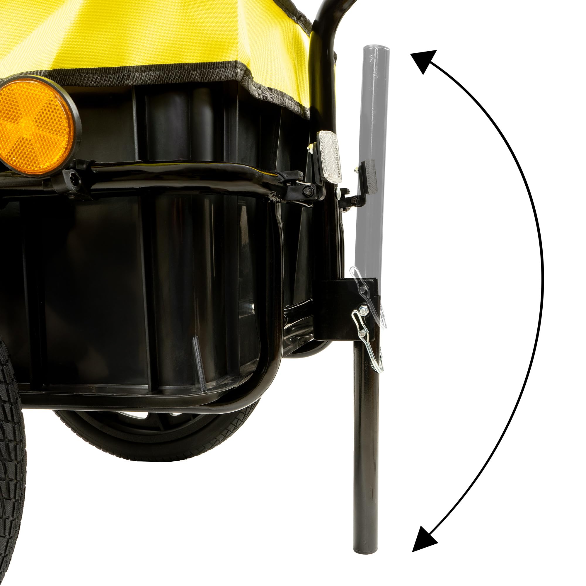 Zelsius Remorque vélo Cargo 68 litres Chariot de Transport