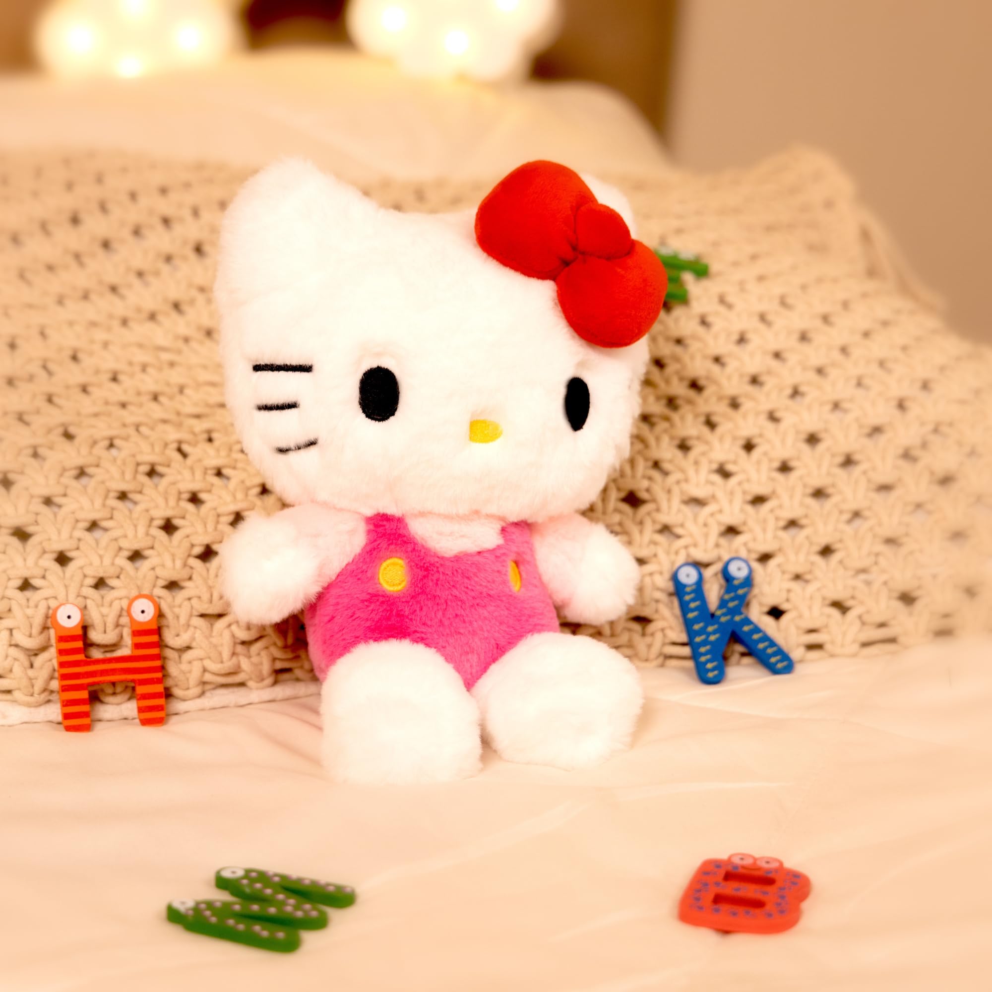 Mirada Sanrio Hello Kitty Soft Toy - White Plush Stuffed Character Gift for Kids & Girls - 20cm-image-28