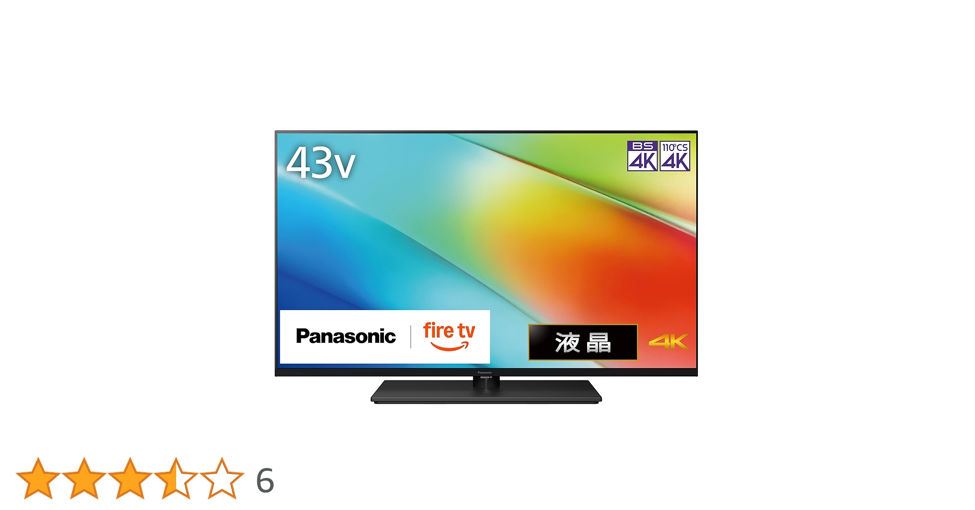 Amazon | パナソニック 43V型 液晶 テレビ 4K TV-43W90B VIERA FireTV