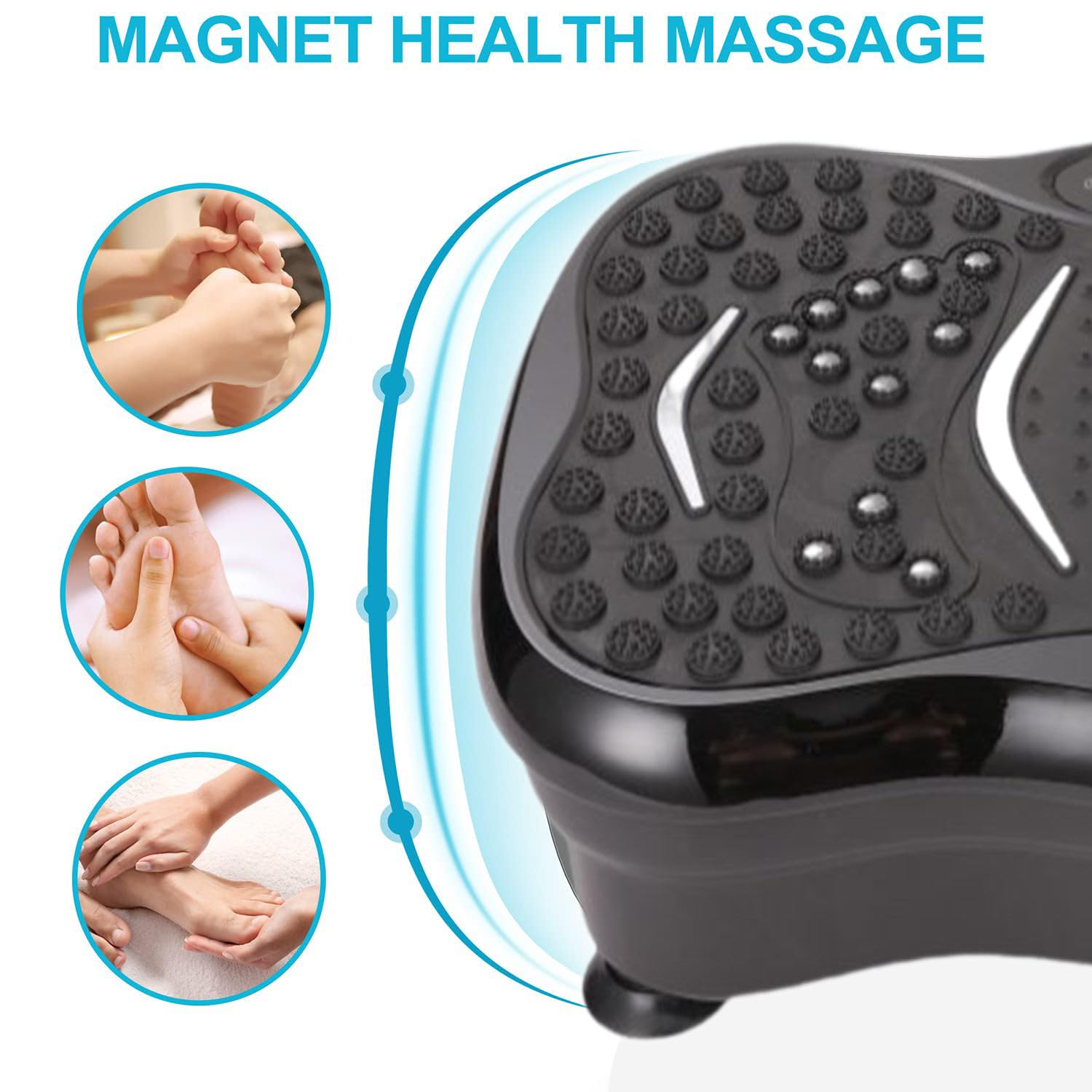 Dealsure Vibration Plate Exercise Machine | Full Body Vibration Machine for Weight Loss in Home & Gym, Muscle Toning, Calorie Burn & Fitness Training with 5 Program Modes, Remote & 2 Resistance Bands 6 Dealsure Vibration Plate Exercise Machine | Full Body Vibration Machine for Weight Loss in Home & Gym, Muscle Toning, Calorie Burn & Fitness Training with 5 Program Modes, Remote & 2 Resistance Bands