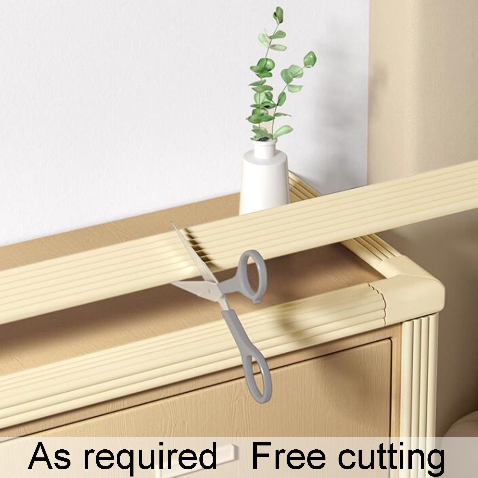 Acolchado de espuma a prueba, protectores de seguridad para bordes afilados, parachoques de esquina para bordes de muebles, cojín protector de espuma para bordes afilados, mesa, escritorio, muebles (3