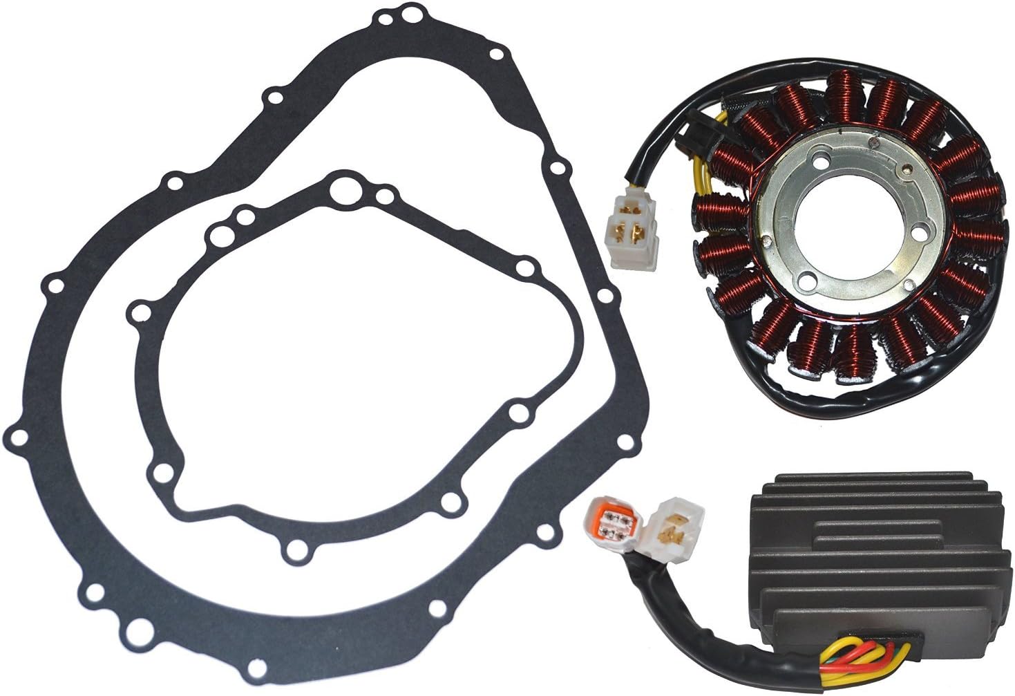 ZOOM ZOOM PARTS STATOR & REGULATOR RECTIFIER & GASKET FOR SUZUKI