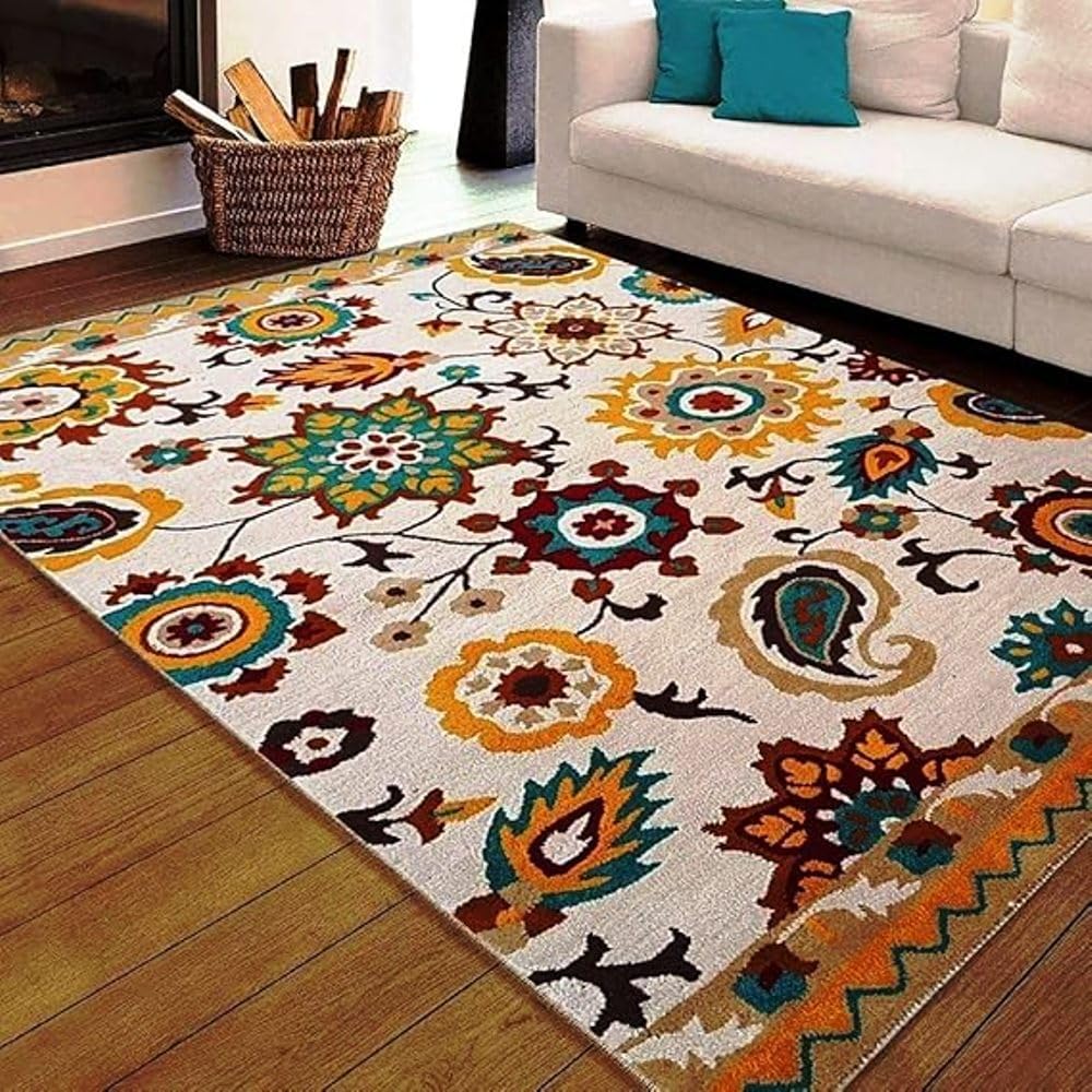 Export Quality Soft Woollen Carpet for Living Room Bedroom and Hall Size 12 feet by 15 feet