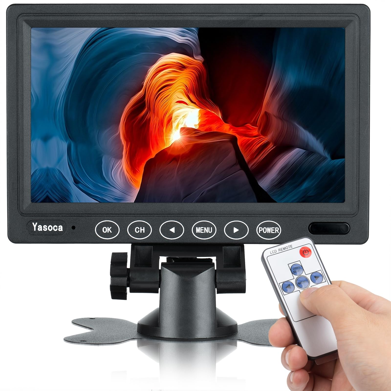 Amazon.com: Yasoca 7 inch Small HDMI Monitor 1024x600 Resolution