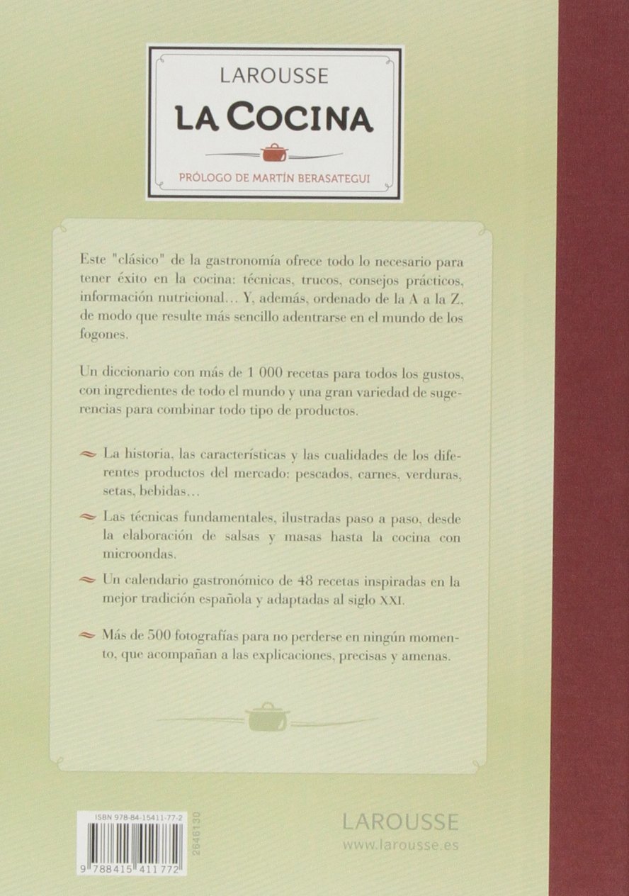 La Cocina (Larousse - Libros Ilustrados/ Prácticos - Gastronomía - Larousse De...)