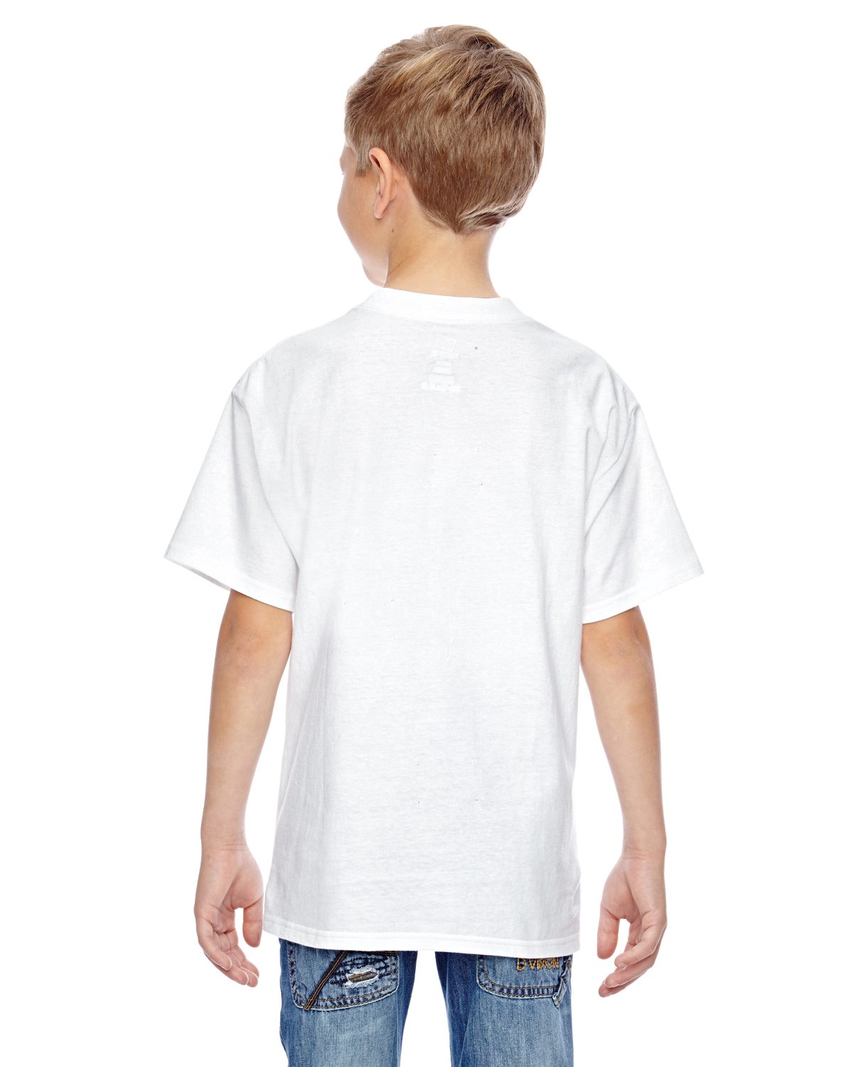 Hanes Big Boys' Nano Premium Cotton T-Shirt Pack of 3, White, X-Large