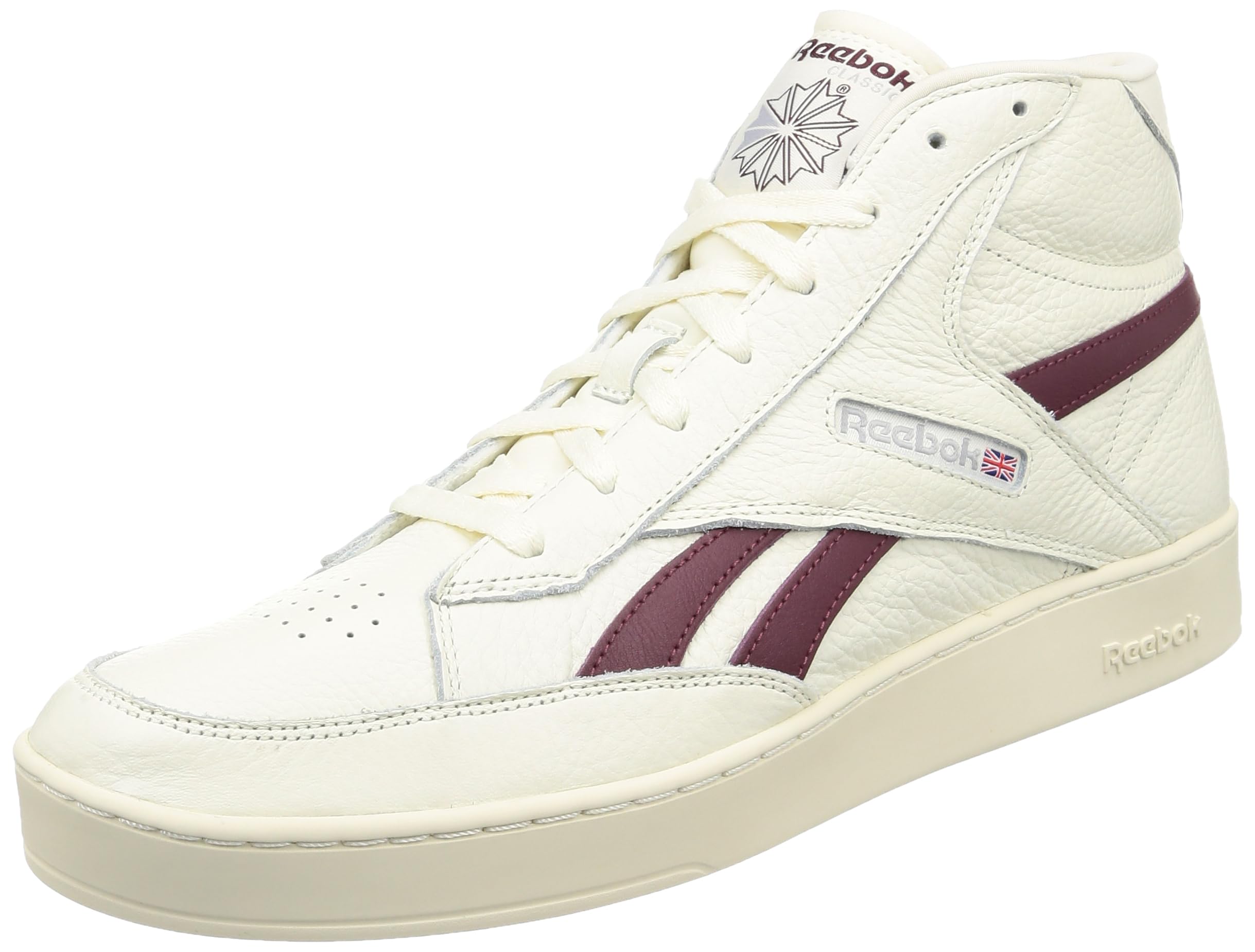 Reebok Unisex Sneaker, Vintage Chalk S23 R Alabaster Classic Maroon F23, 11 US Men