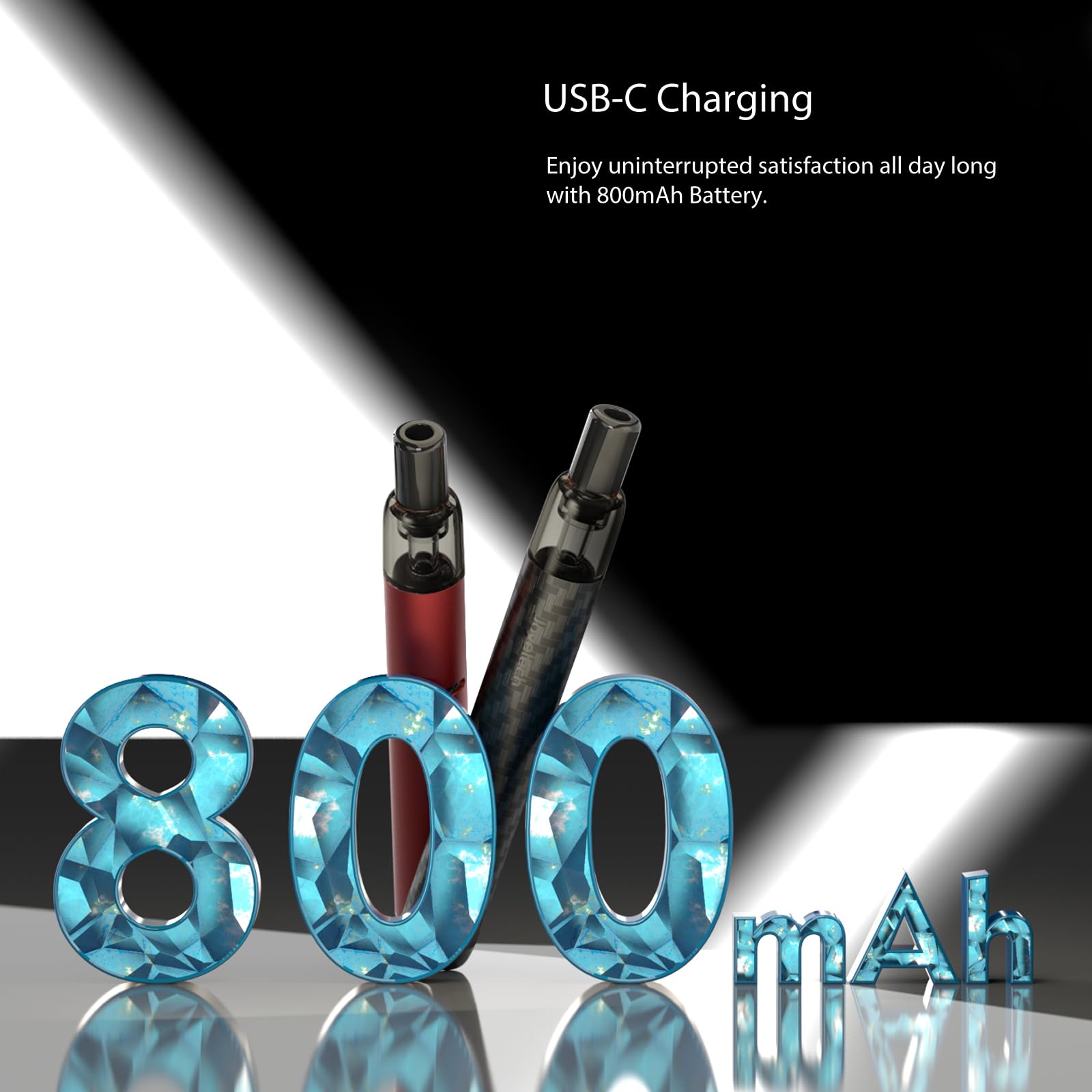 JOYETECH Vape eGo Slim Kit Cigarette lectronique 800 mAh Rechargeable  Starter Kit sans Nicotine sans Tobac Glod : Amazon.fr: High-Tech