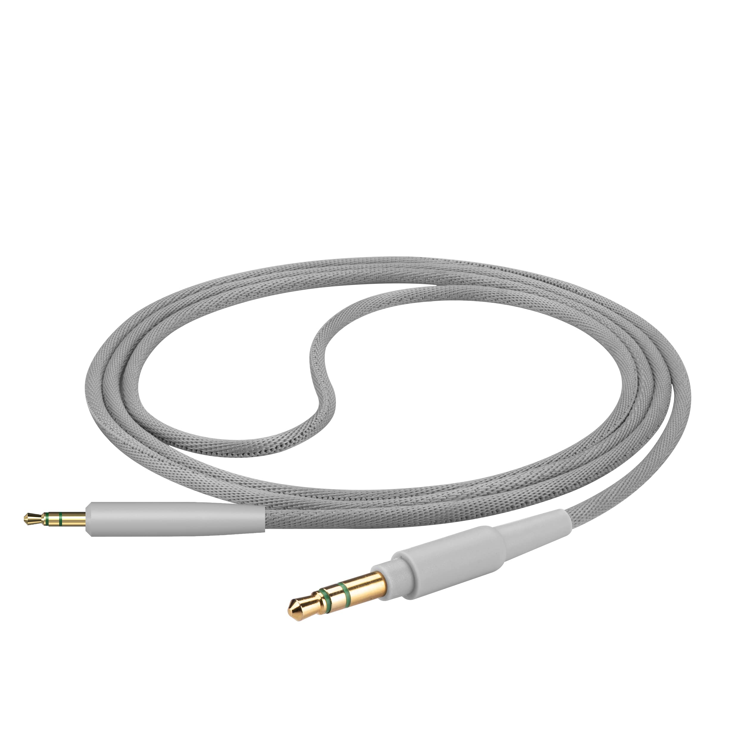 Geekria Audio Cable Compatible with Bose QuietComfort Ultra, QCSE, QC45, QC35II, QC35, 700, SoundLink II Headphones, 2.5mm to 3.5mm Braided Nylon Replacement Stereo Cord (4ft/1.2m)