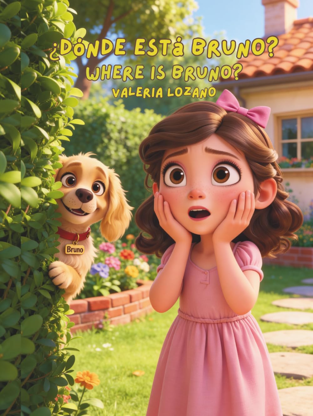 ¿Dónde está Bruno?: Where Is Bruno? | Cuento Bilingüe con Actividades de Emociones | Bilingual Story with Emotion Activities for Kids (El Mundo de Vale)