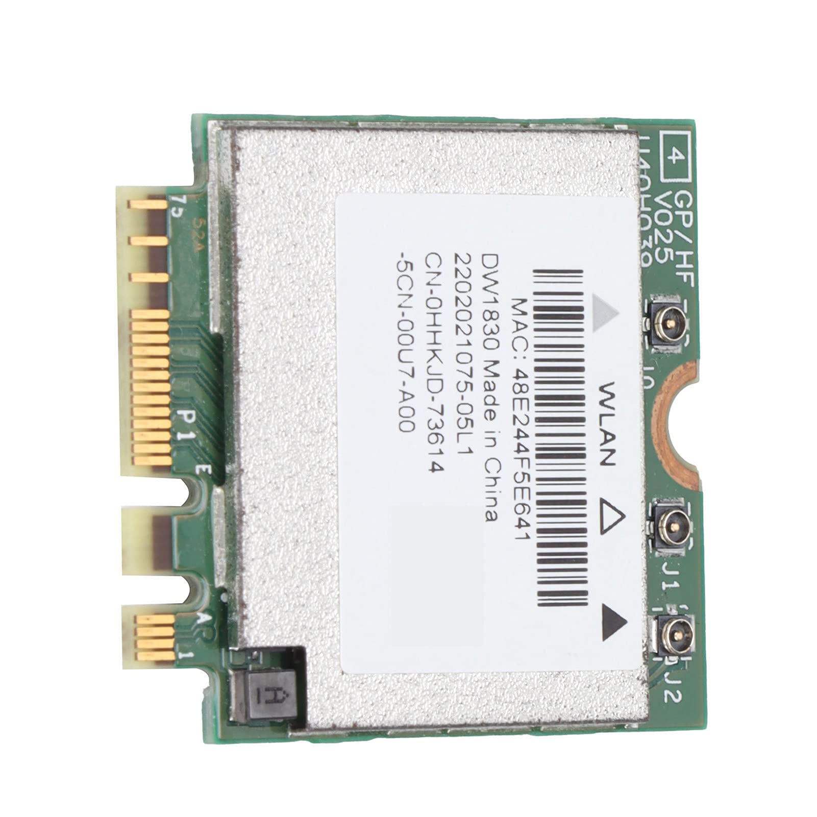 Jectse Scheda Wireless DW1830, Scheda di Rete per Computer Dual Band 2.4G/5G, Accessori per Computer di Rete, Plug And Play, Antenna da BT, per OS X/Linux/Windows