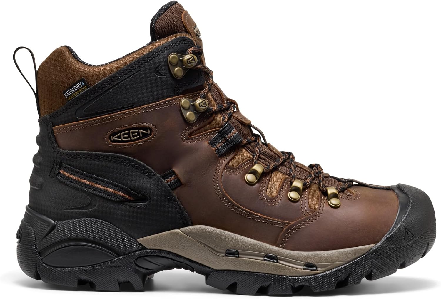 KEEN Utility Men's Pittsburgh 6" Leather Waterproof Steel Toe Work Boots