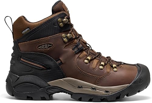Miniatura 9 de KEEN Utility Botas de trabajo Pittsburgh de cuero impermeables con punta de acero para hombre de 6 pulgadas