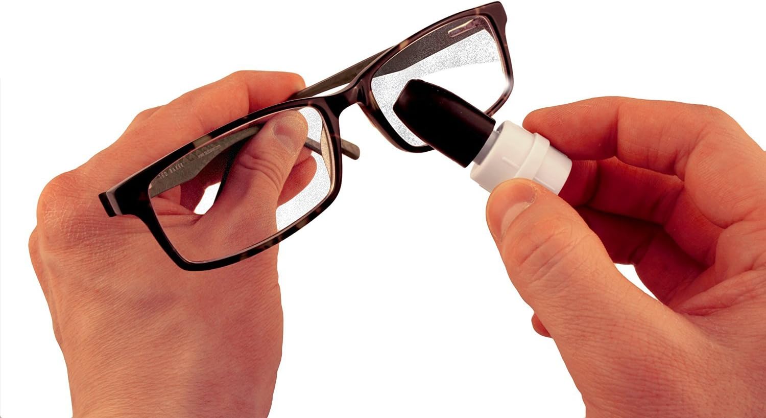 SKT Productions iGlassClean Eyeglasses Cleaner Roller- Pocket-Sized, Removes Smudges & Dust, Liquidless, Reusable, Washable Eyewears, Sunglasses & Keyboards