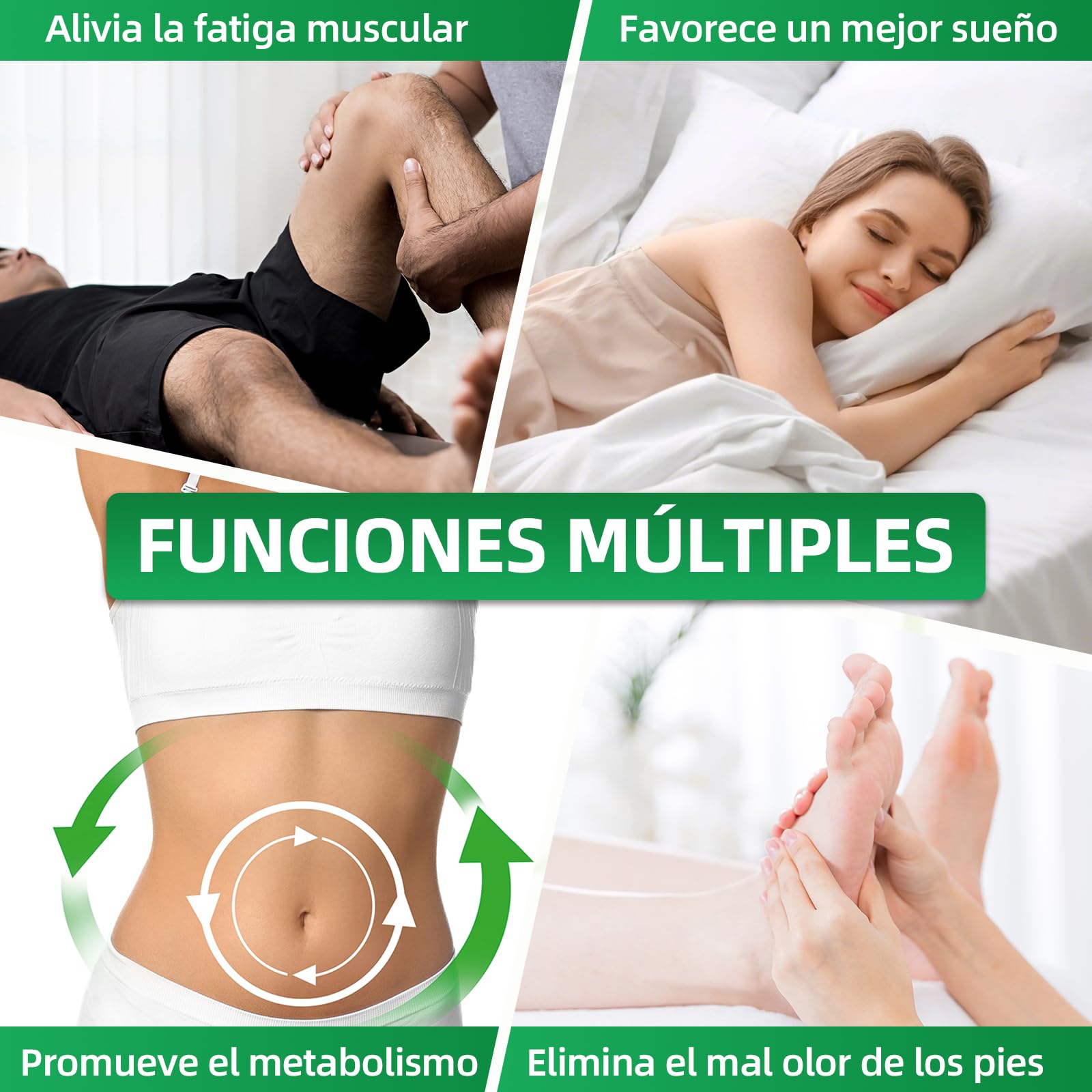 Parches Detox Pies, 40 unidades, con carbón de bambú. parche desintoxicantes para pie, aliviar el estrés y favorecer un sueño profundo. Parches desintoxicantes para piess que eliminan toxinas