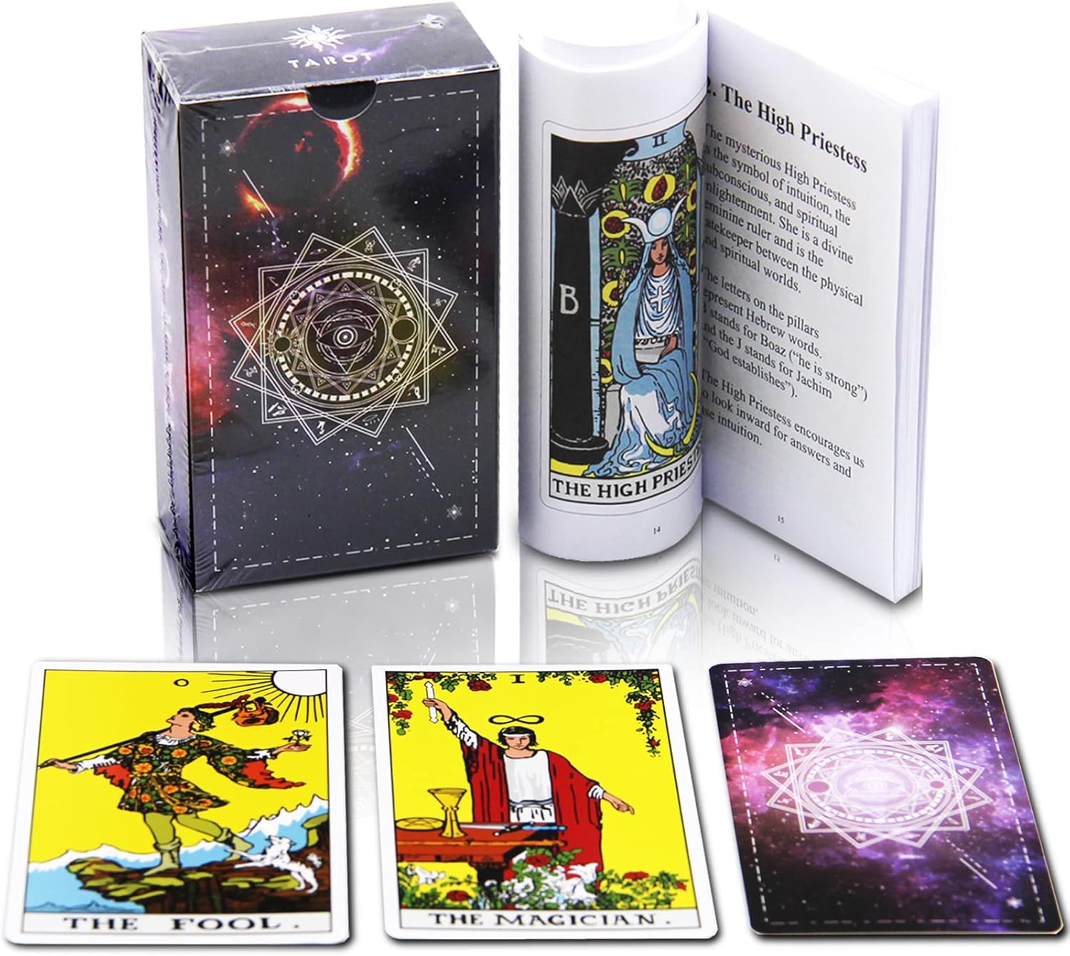 Tarot Cards with Guide Book Tarot Deck 78 Oracle Singapore Ubuy