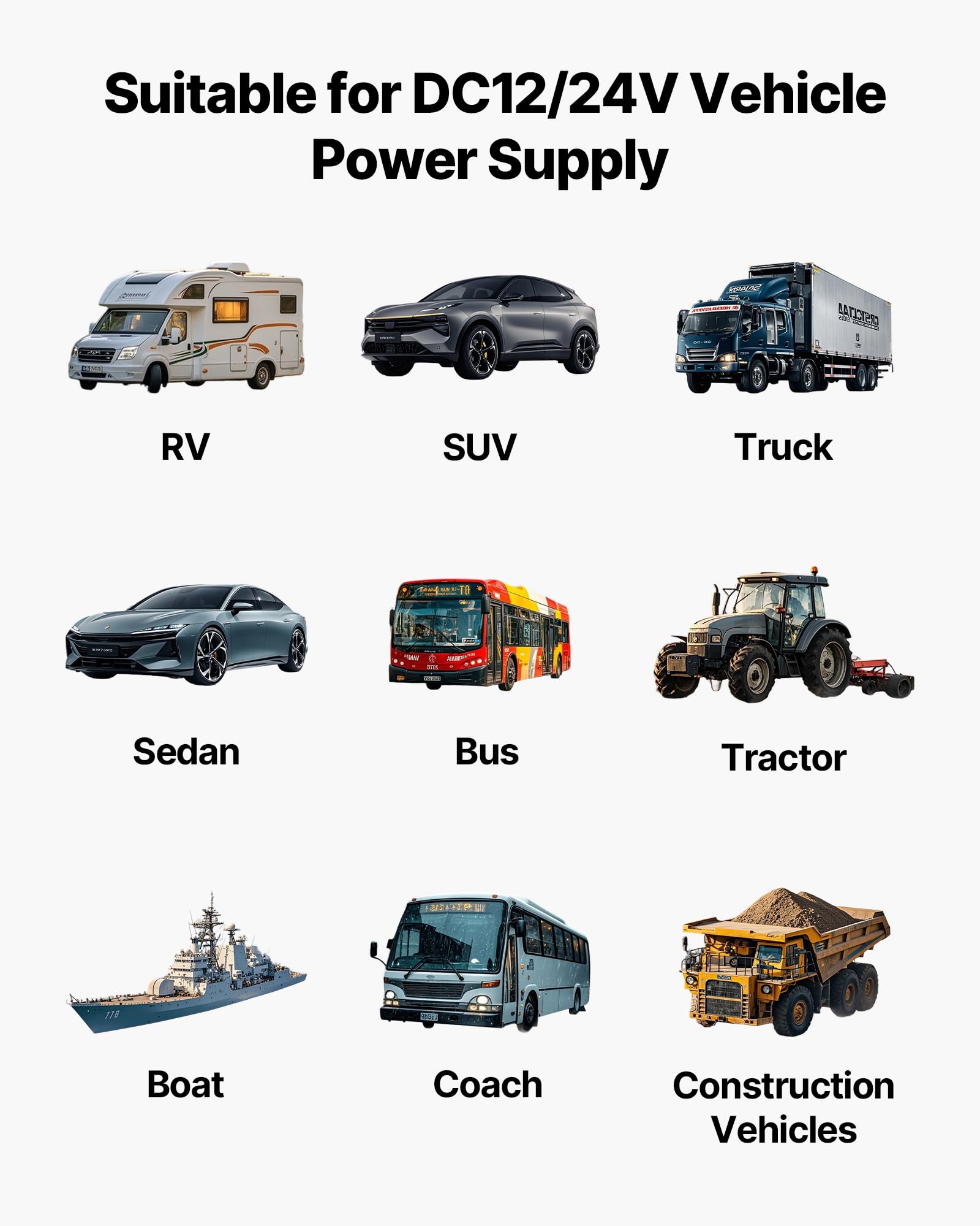 VEVOR Riscaldatore Diesel 8 kW DC 12V/24V Portatile Telecomando Schermo LCD Serbatoio 5L