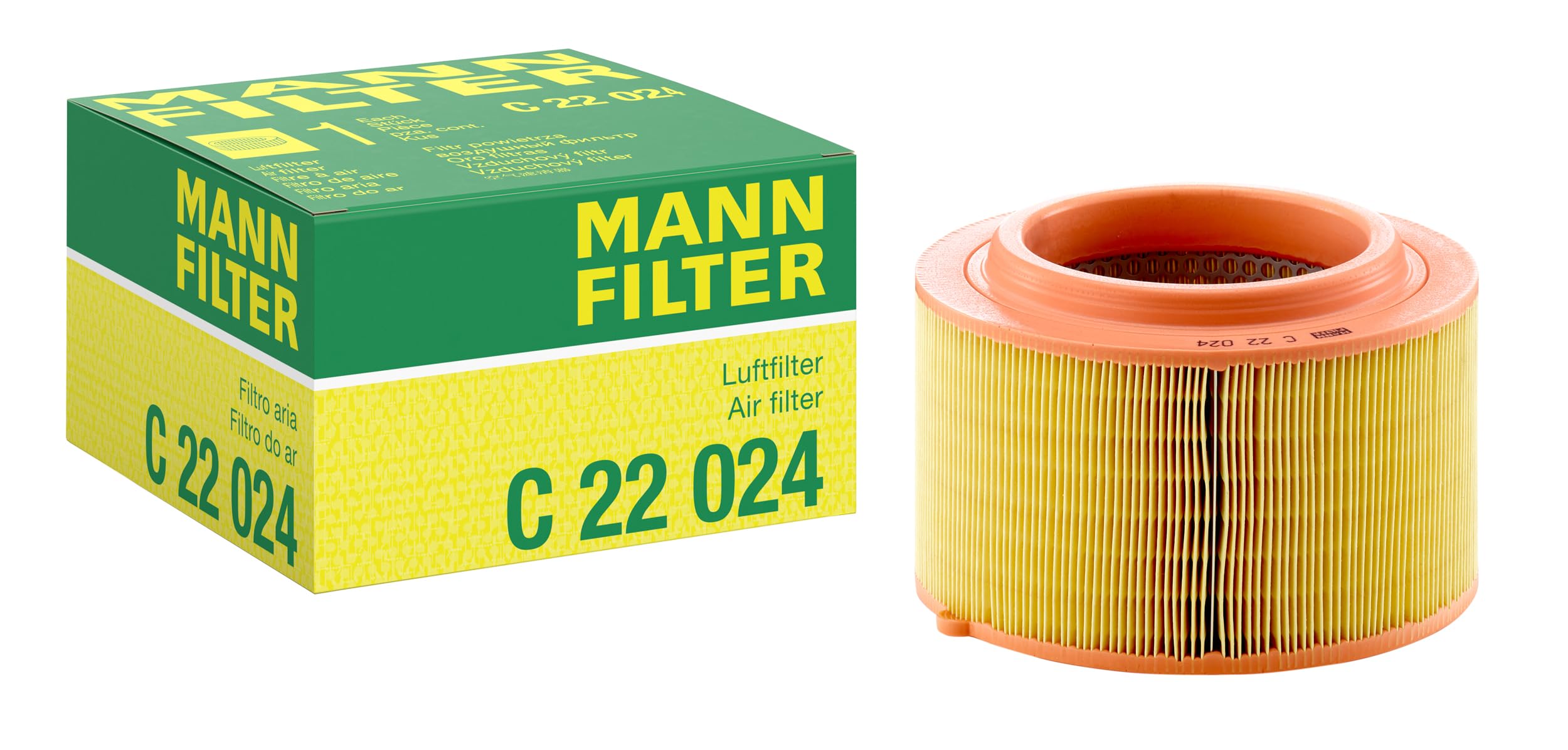 MANN-FILTER C 22 024 Air Filter - for Cars + Transporters