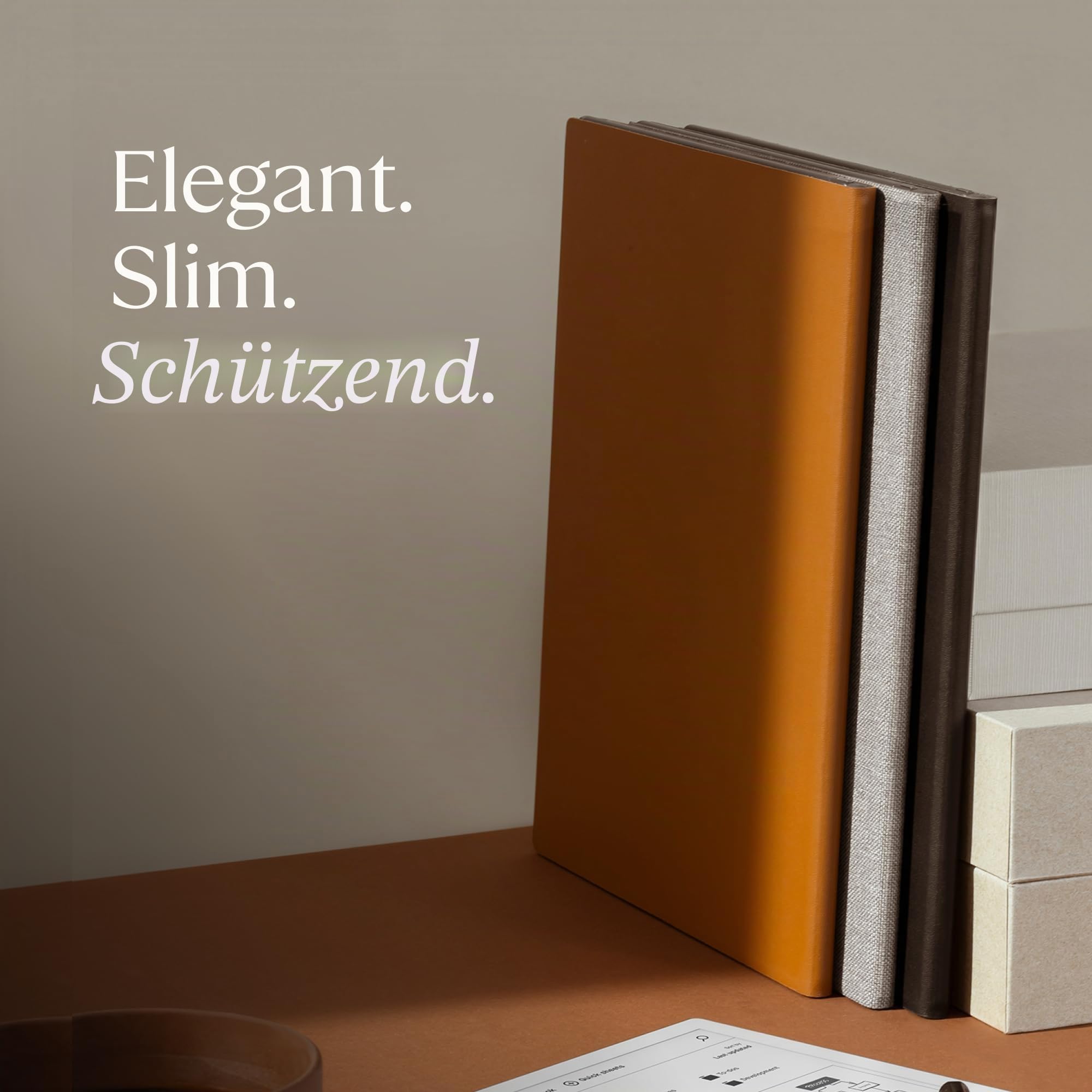 Remarkable 2 Book Folio – Braunes Leder – Bild 3