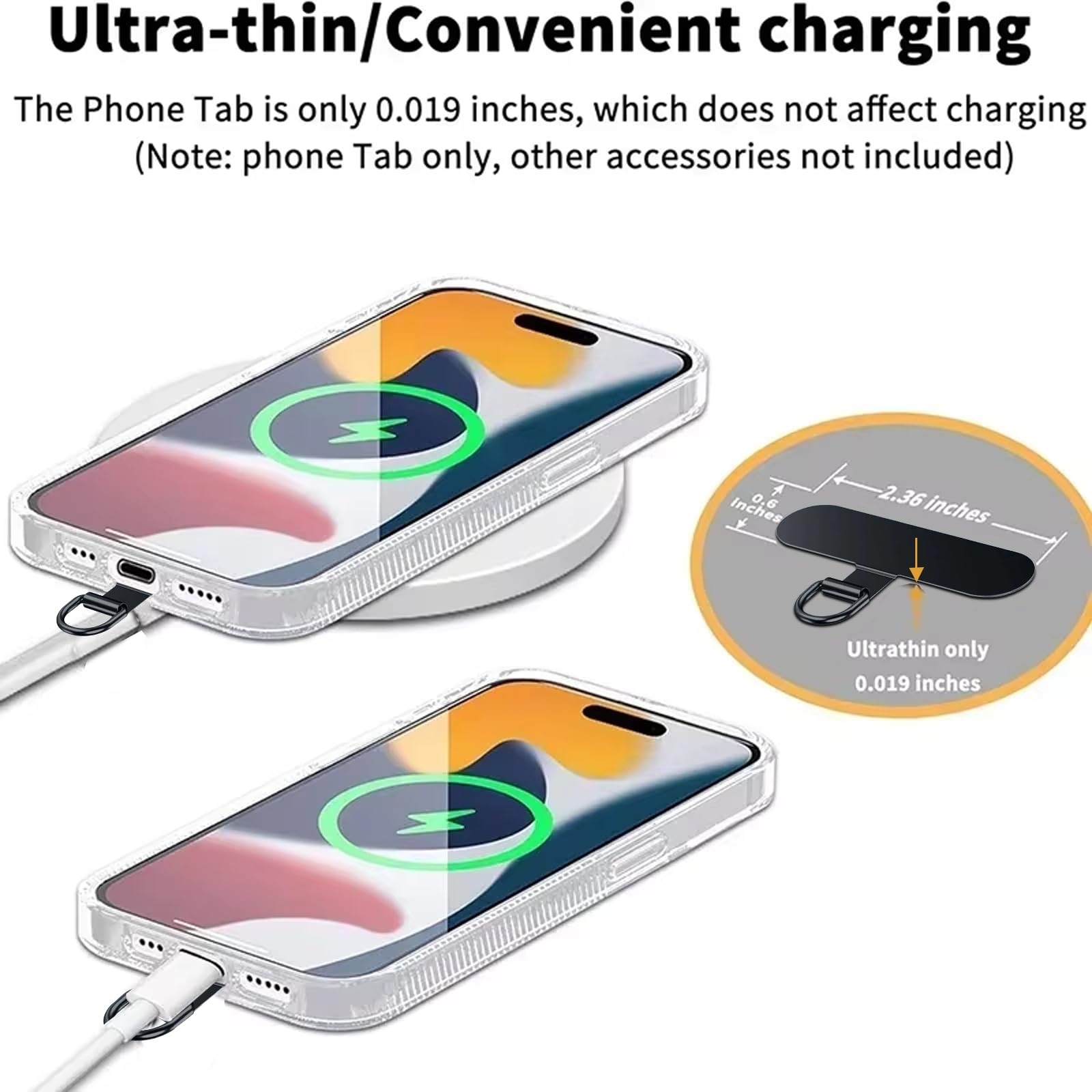 GEEMEE 3 Pezzi Catena per Cellulare Universale,per iPhone, la maggior parte degli smartphone,Gancio per Cordino Universale per Custodia per Cellulare - Nero GEEMEE 3 Pezzi Catena per Cellulare Universale,per iPhone, la maggior parte degli smartphone,Gancio per Cordino Universale per Custodia per Cellulare - Nero