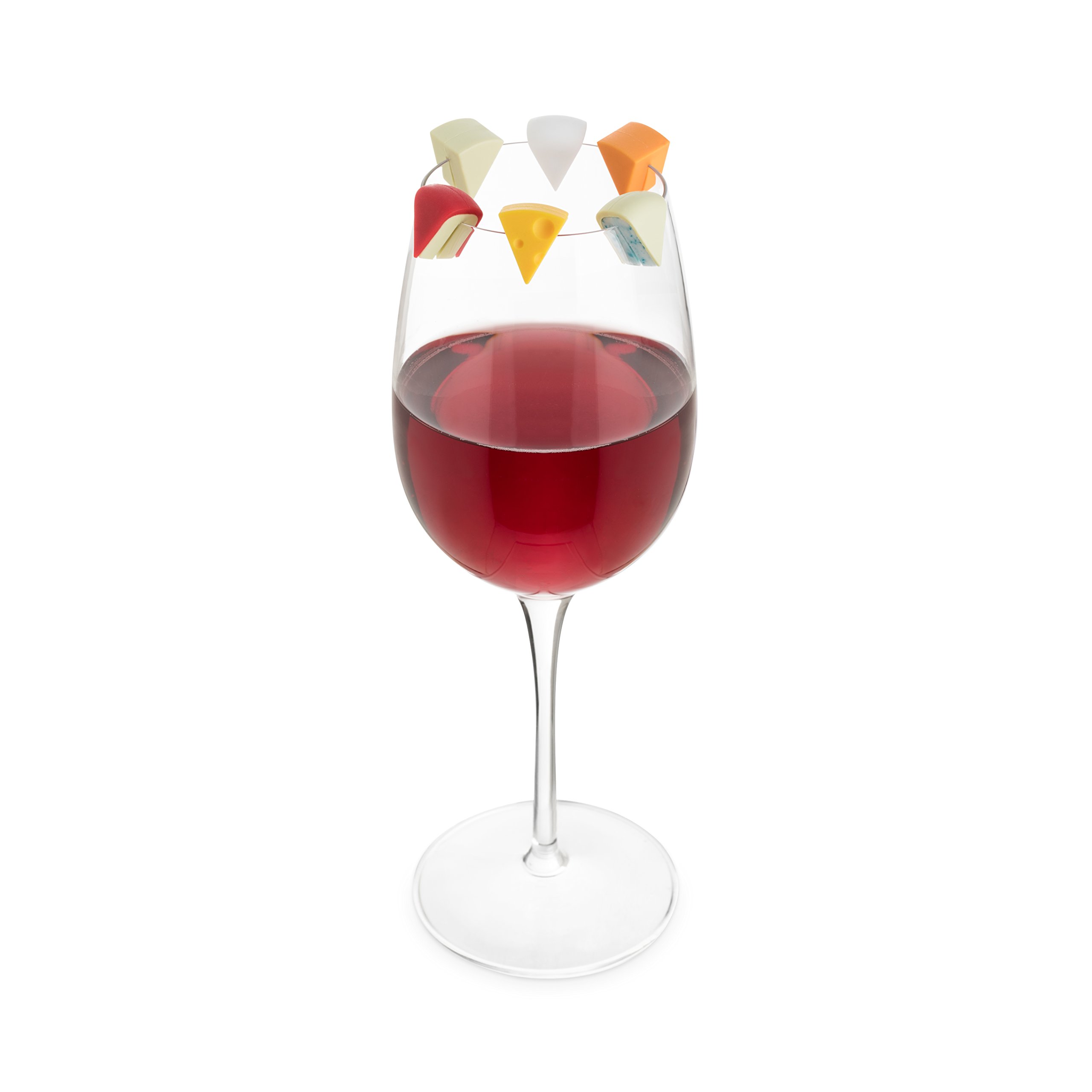 True Zoo - Wine Glass Markers, Fun Cocktail Drink Accessories, Silicone Drink Markers