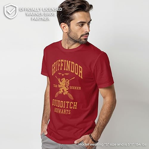 Miniatura 4 de Harry Potter Gryffindor Slytherin Ravenclaw Hufflepuff Quidditch Team - Camiseta para adultos