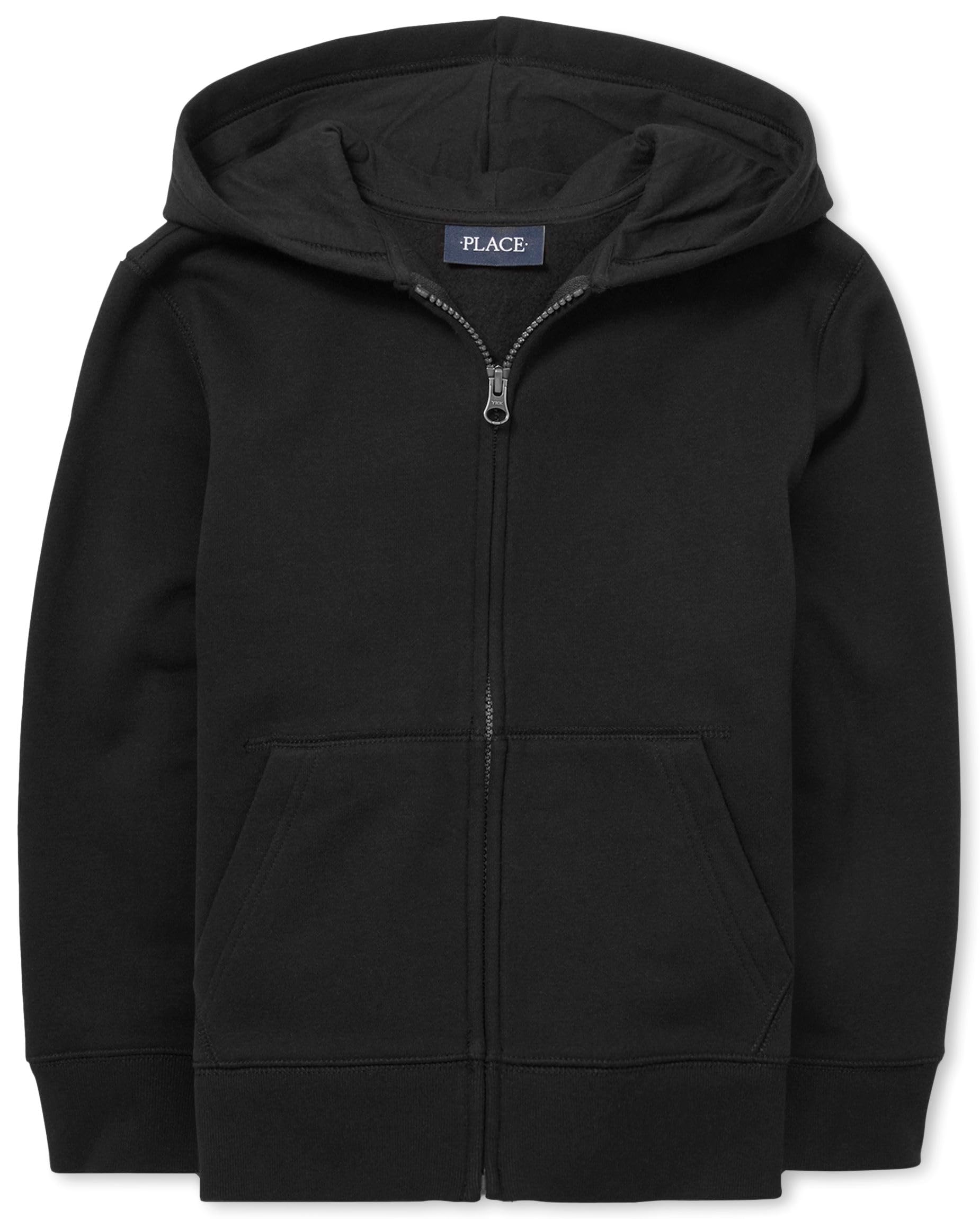 Active Long Sleeve Hooded Full Zip Front Sweatshirt