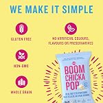 Angie’s BOOMCHICKAPOP Non GMO Gluten Free Vegan Ready-to-Eat Popcorn - Real Butter (125g, 1 Count)