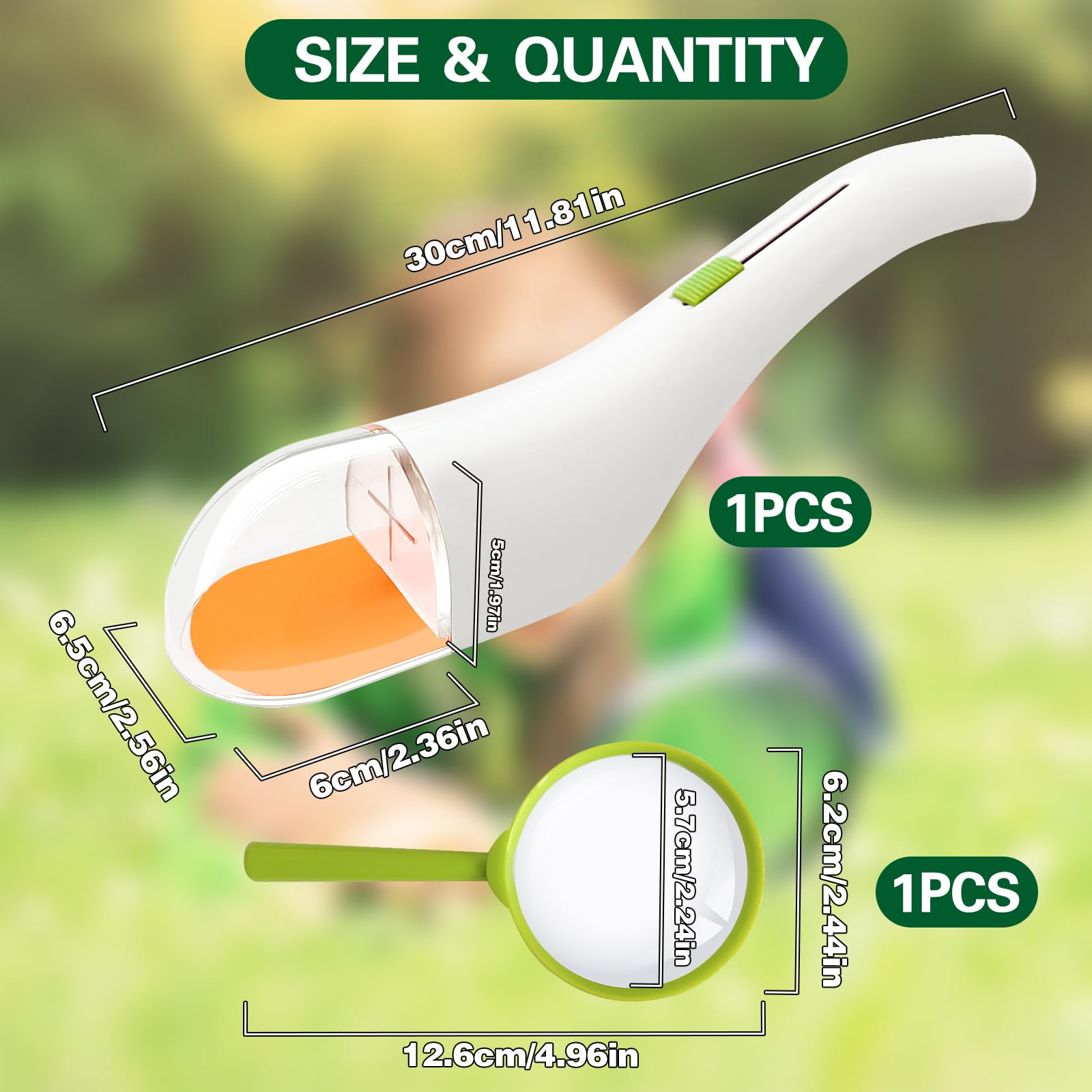 TAIHOBO Fly Spider Catcher, Handheld Spider Catcher Long Handle - Image 2