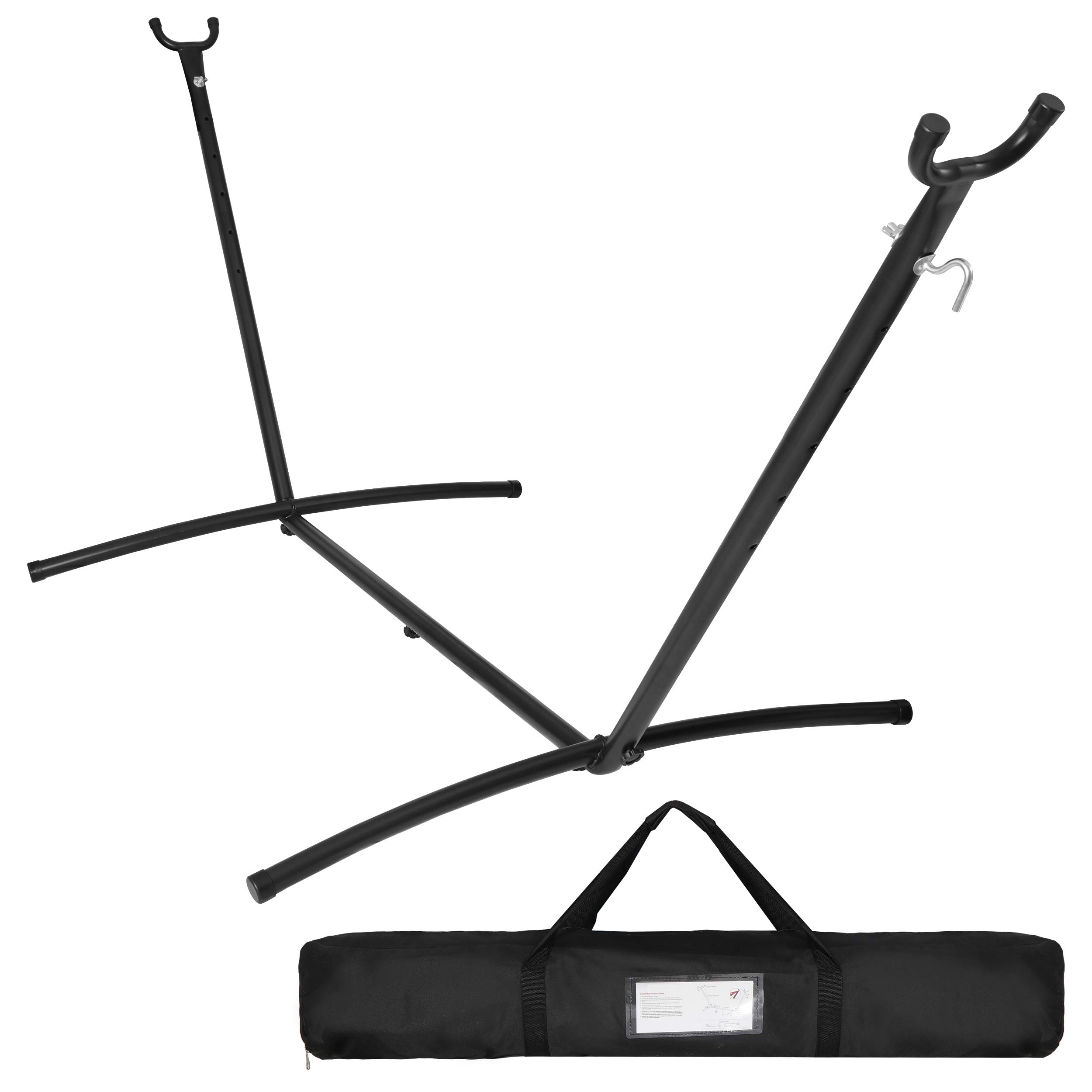 LEMY 9FT Hammock Stand with Carrying Case for Camping, Garden, Space Saving