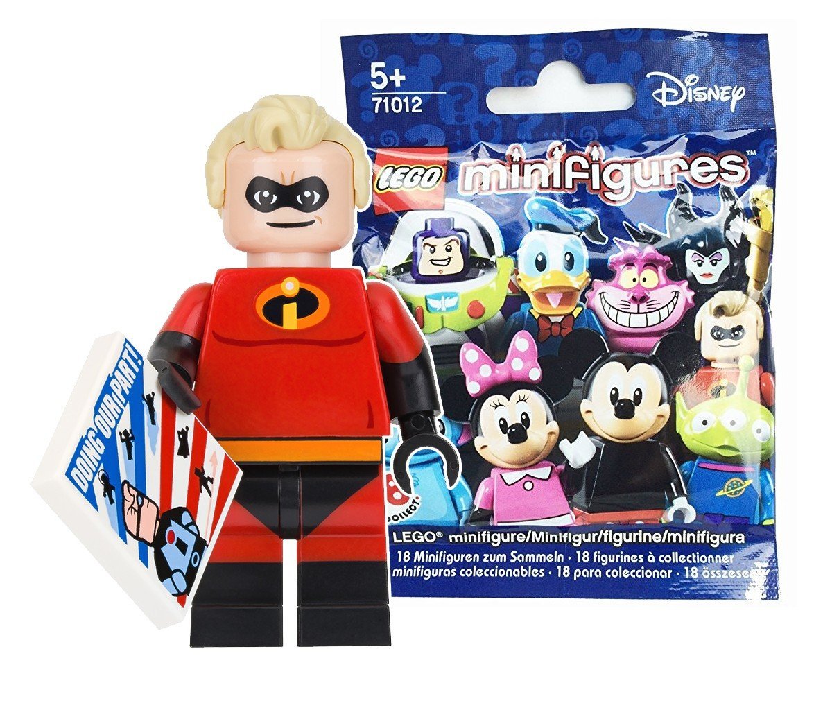 Amazon.co.jp: レゴ (LEGO)ミニフィギュア ディズニーシリーズ/Mr