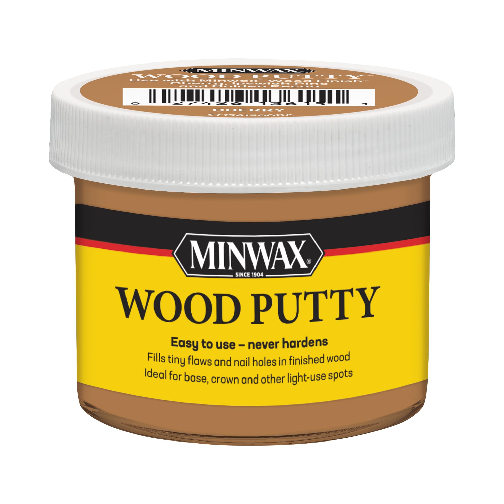 Minwax Wood Putty, Cherry, 3.75 oz.