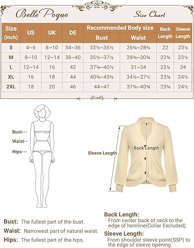 Miniatura 6 de Cárdigan de punto gofre con botones para mujer, de manga larga, estilo vintage, grueso, para exteriores, abrigo