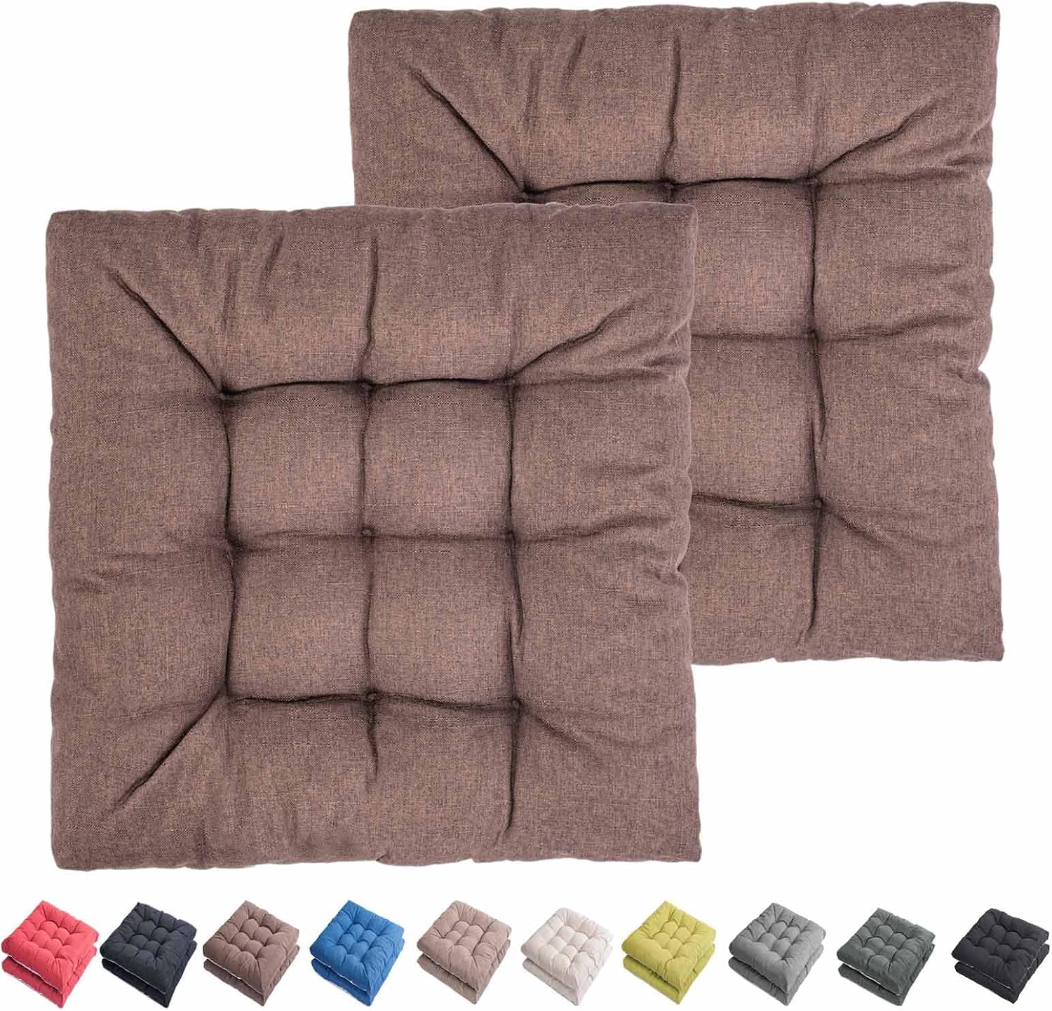 SEKUMDAN Outdoor Indoor Chair Cushions 20" x 20" Seat Patio