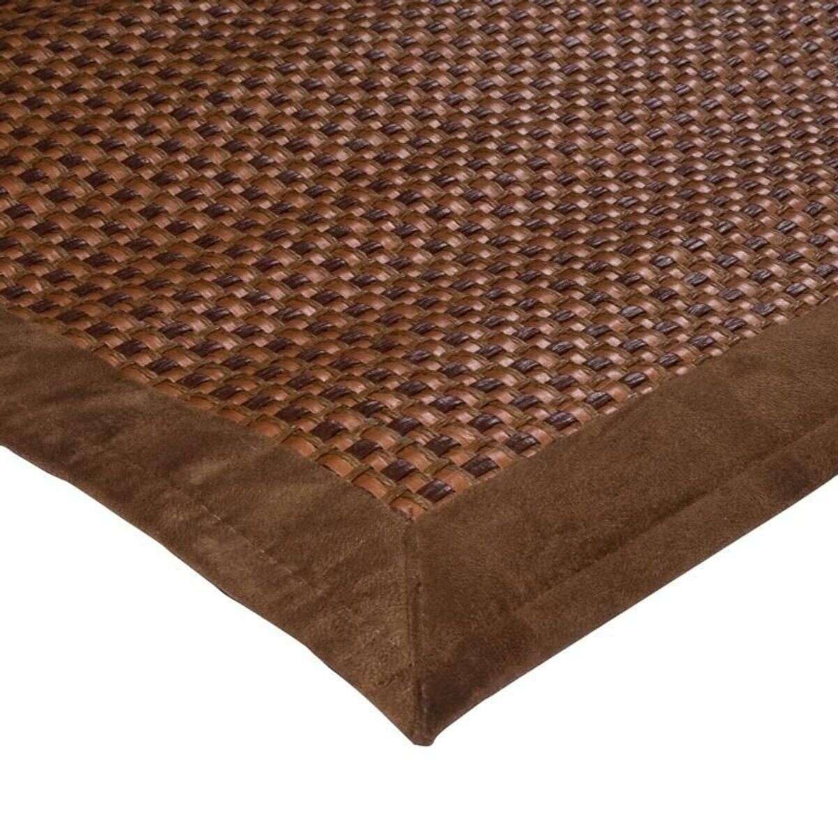 Thedecofactory Tapis tressé pour intérieur et extérieur Marron 160x230