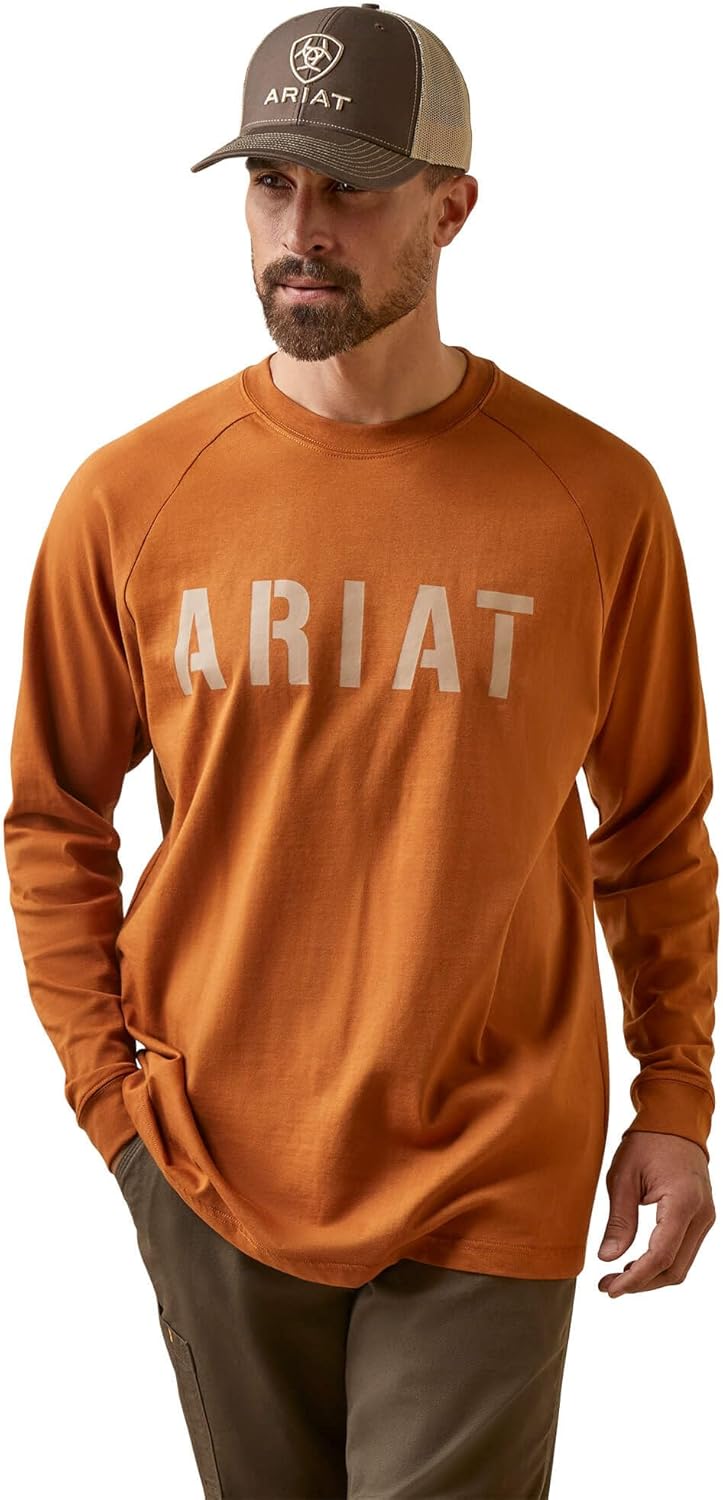 ARIAT Men's Rebar Cotton Strong T-Shirt