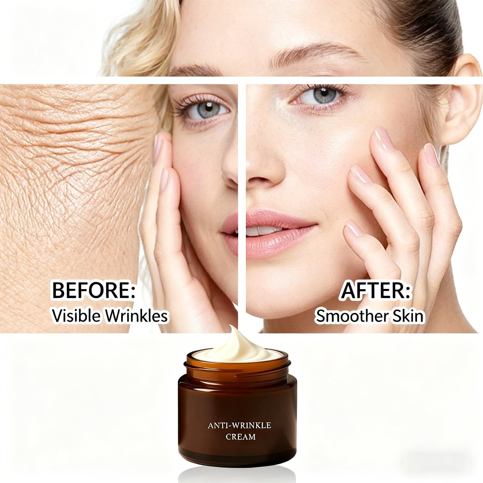 Luxeveria retinol krem przeciwzmarszczkowy, przeciw starzeniu się, ujędrniający balsam do ciała z owsiankiem, ujędrniający skórę, do precyzyjnego liftingu, redukcji zmarszczek (5 szt.)