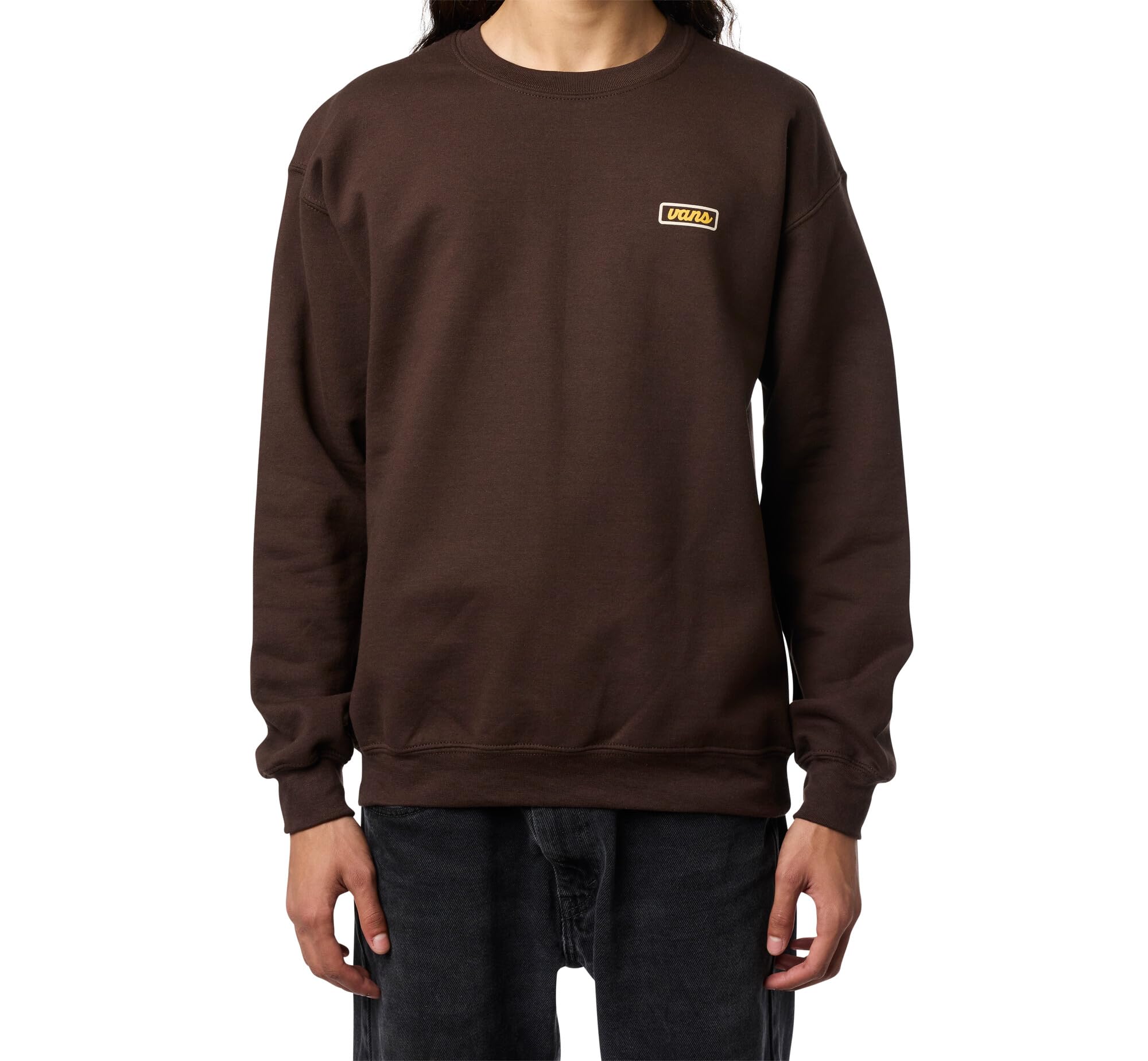 Vans Open Late Crew sweatshirt décontracté homme en molleton doux