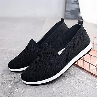 Zapatos Mujer Comodos Y Bonitos Casual Deporte Zapatillas Calzado Deportivos De Ligeras Y Transpirable Niñas Caminar Zapatos Para Correr Talla Grande Cómodas Slip On Para Aire Libre Ejercicio Fitness4