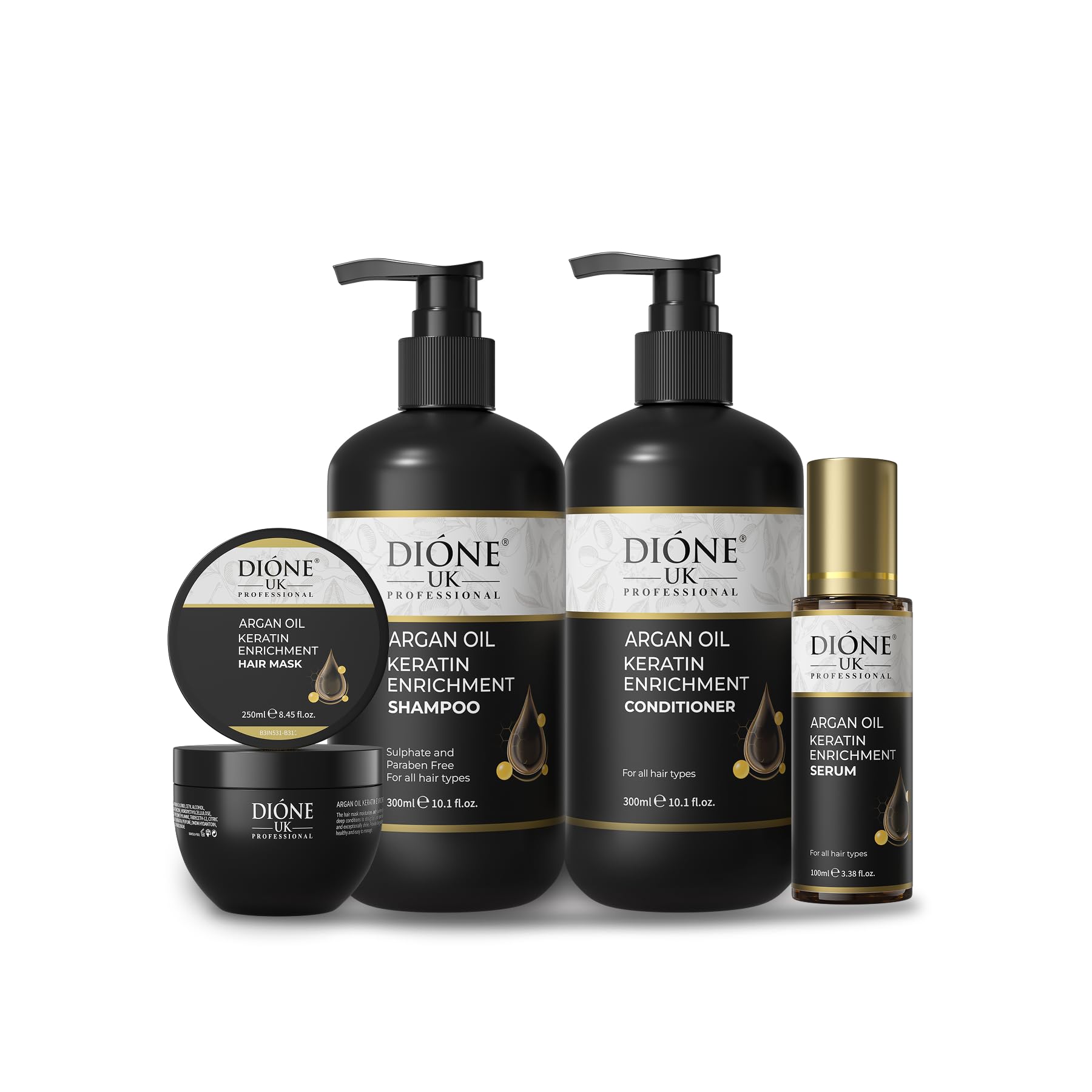 DIONE UK Combo of Hair Mask, Conditioner, Shampoo and Hair Treatment Oil (Pack of 4)-image-44