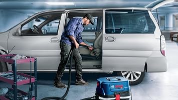 Bosch Professional GAS 12-25 PS Elektrikli Süpürge (1.250 W, Hazne hacmi, brüt: 25 lt, H13 HEPA Filtre)