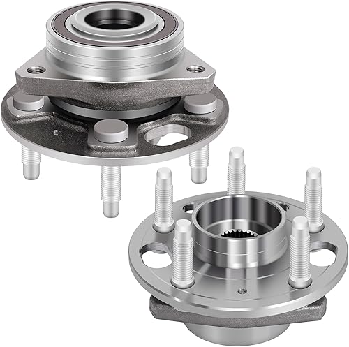 Miniatura 1 de SCITOO Juego de 2 rodamientos de rueda y buje para Chevrolet Impala 2014-2017 2013-2016 para Chevrolet para Malibu Kit de rodamientos de cubo