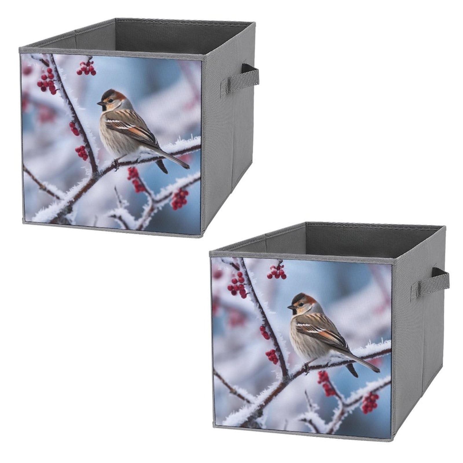 Panier de rangement pour étagères et placards avec boîtes pliables