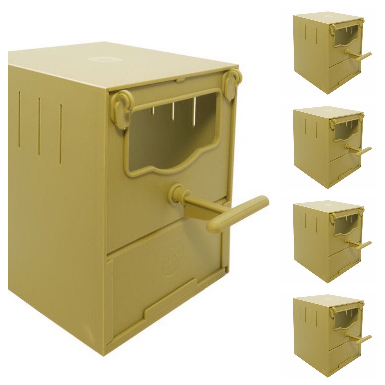 Moondown Farm Finch Nest Box Wide- Bird Nesting Box 12X13X16H (Pack of 5)