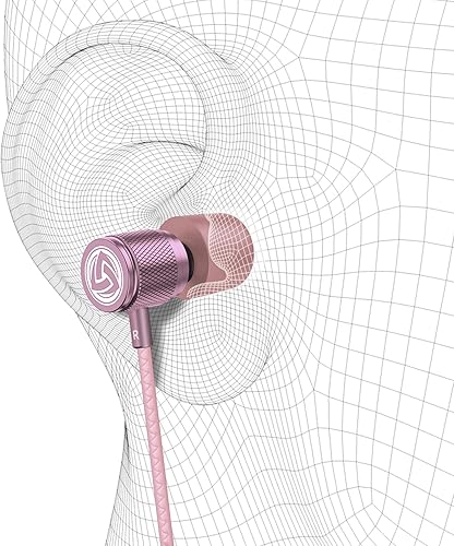 Miniatura 8 de LUDOS Ultra In Ear - Audífonos con cable, micrófono y control de volumen, con espuma viscoelástica, cable reforzado, graves, compatibles con iPhone,