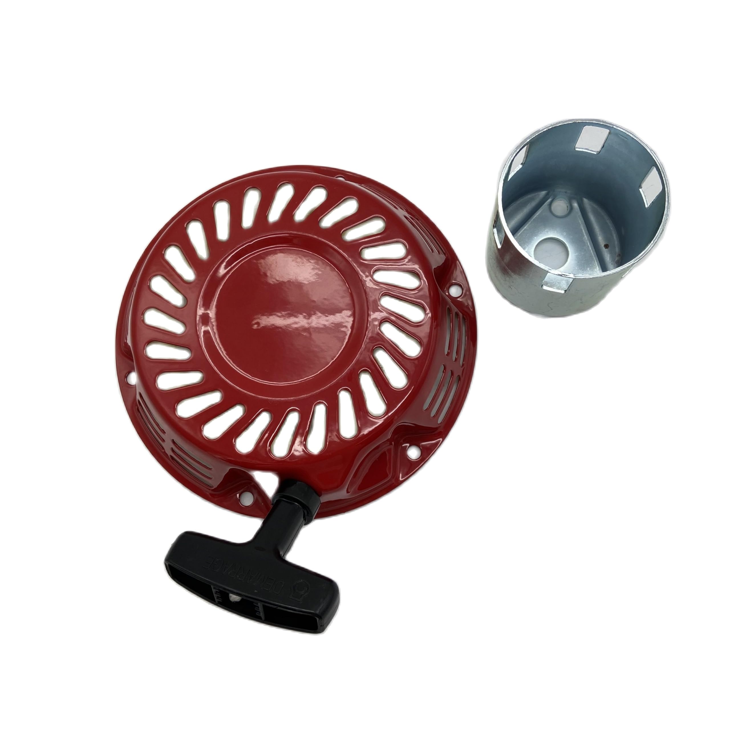 car part Arranque de retroceso con copa for generador Predator de 212 cc Harbor Freight Go Kart, compatible con GX120, GX160 y GX200.
