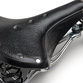 Brooks England B135, Urban Bike Leather Saddle with Suspensions